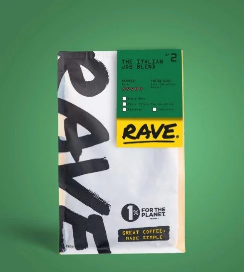 Rave Coffee Italian Job Blend