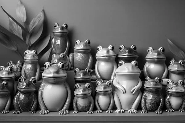 What’s with the frogs?