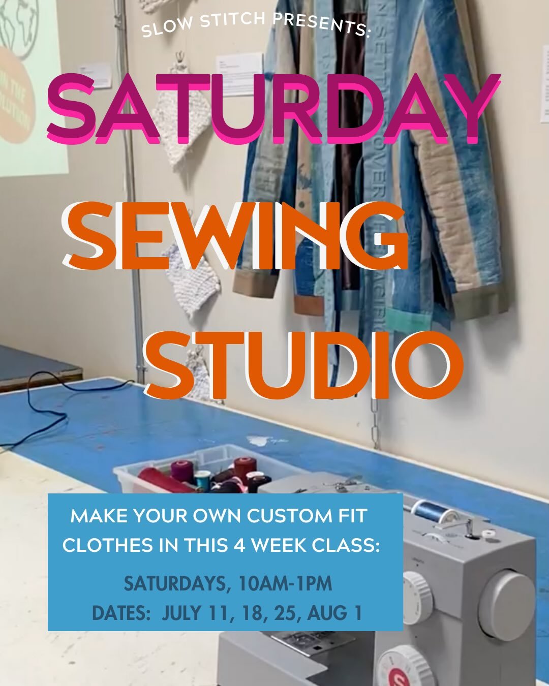 This is for the beginner sewists who are ready to learn! 

Limited spaces are available for this course so if you&rsquo;re ready to take the next step in your sewing journey, RSVP on our website today. 🪡👗

#SlowStitchDetroit #FashionEducation #Crea