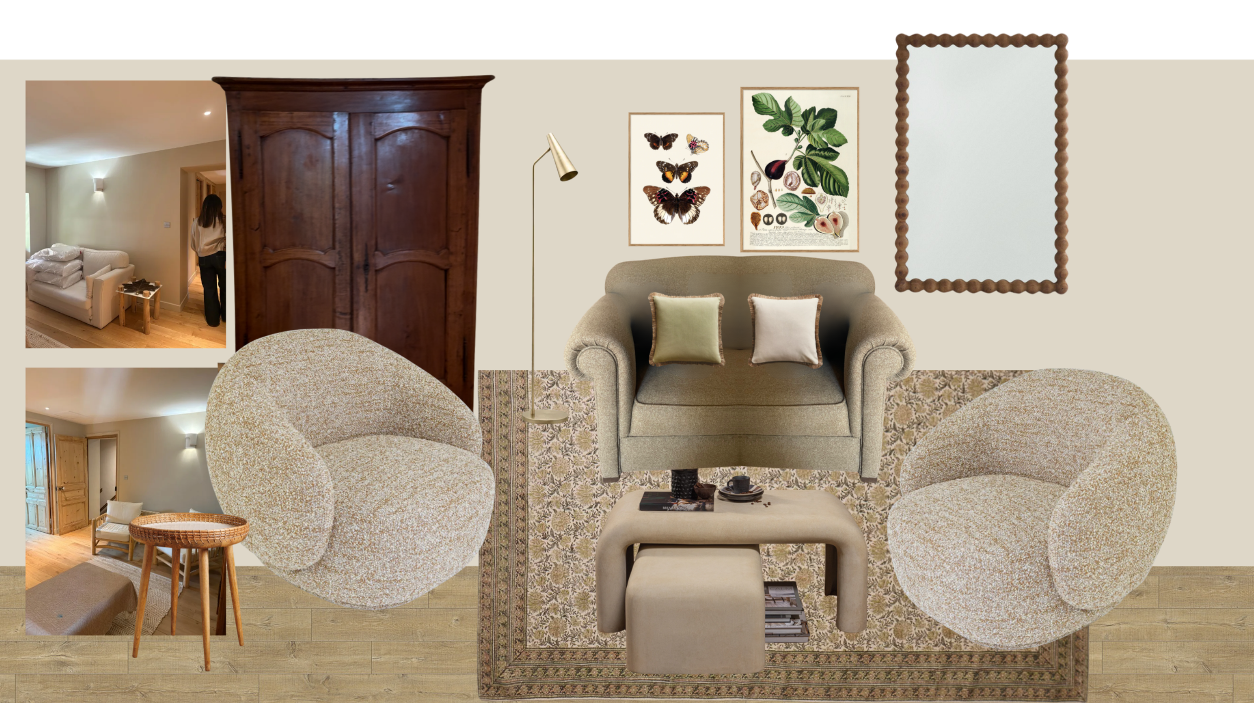 Prestation décoration sélection mobilier