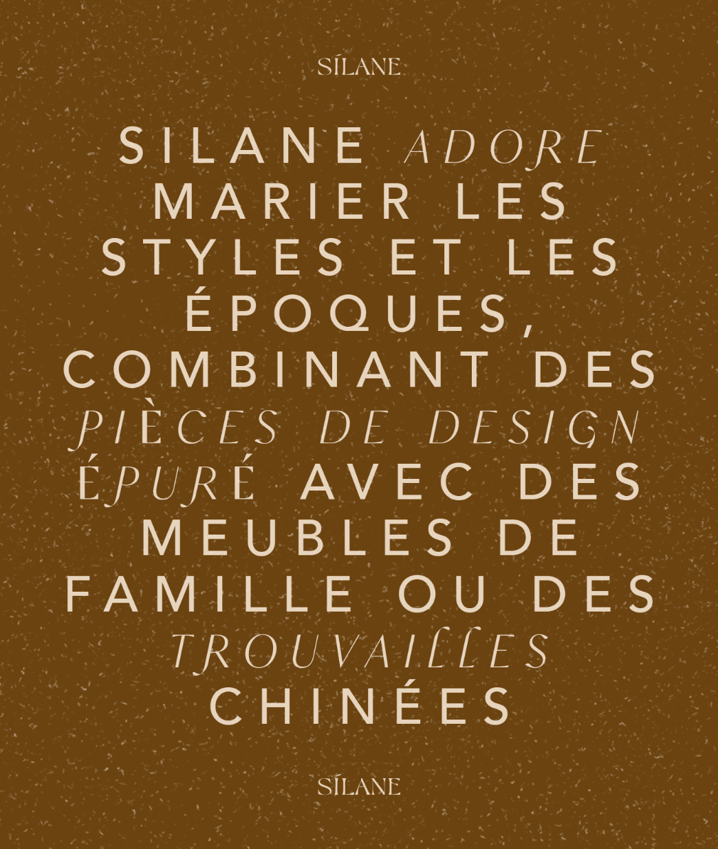 Manifesto de Silane de la Brosse