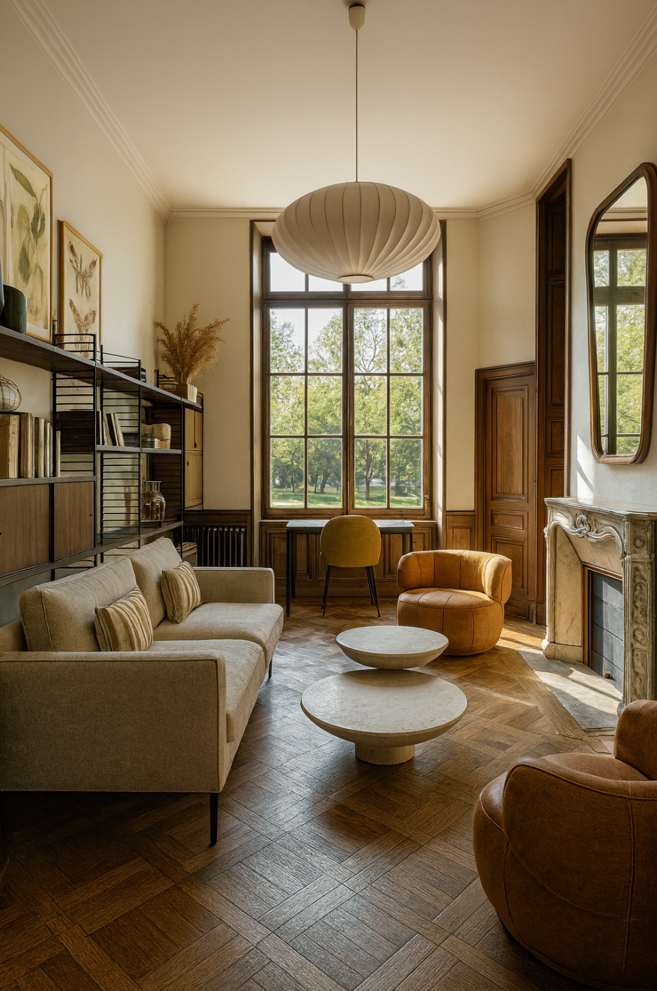 Prestation decoration d'intérieur à distance pour des rangements sur mesure et sélection du mobilier