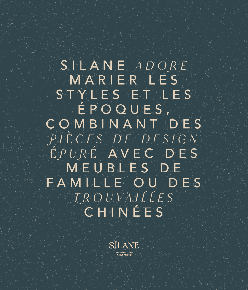 Manifesto de Silane, architecte d'intérieur