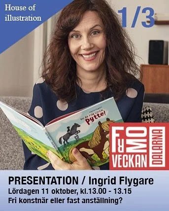 FORMVECKAN - PRESENTATION AV 
KREAT&Ouml;RER I DALARNA P&Aring; HOUSE OF ILLUSTRATION
Esters v&auml;g 5, &Aring;ker&ouml;. Anm&auml;lan kr&auml;vs, maila till: illustration.pjkarlen@gmail.com
Skriv om du vill vara med p&aring; ett eller flera samtal.