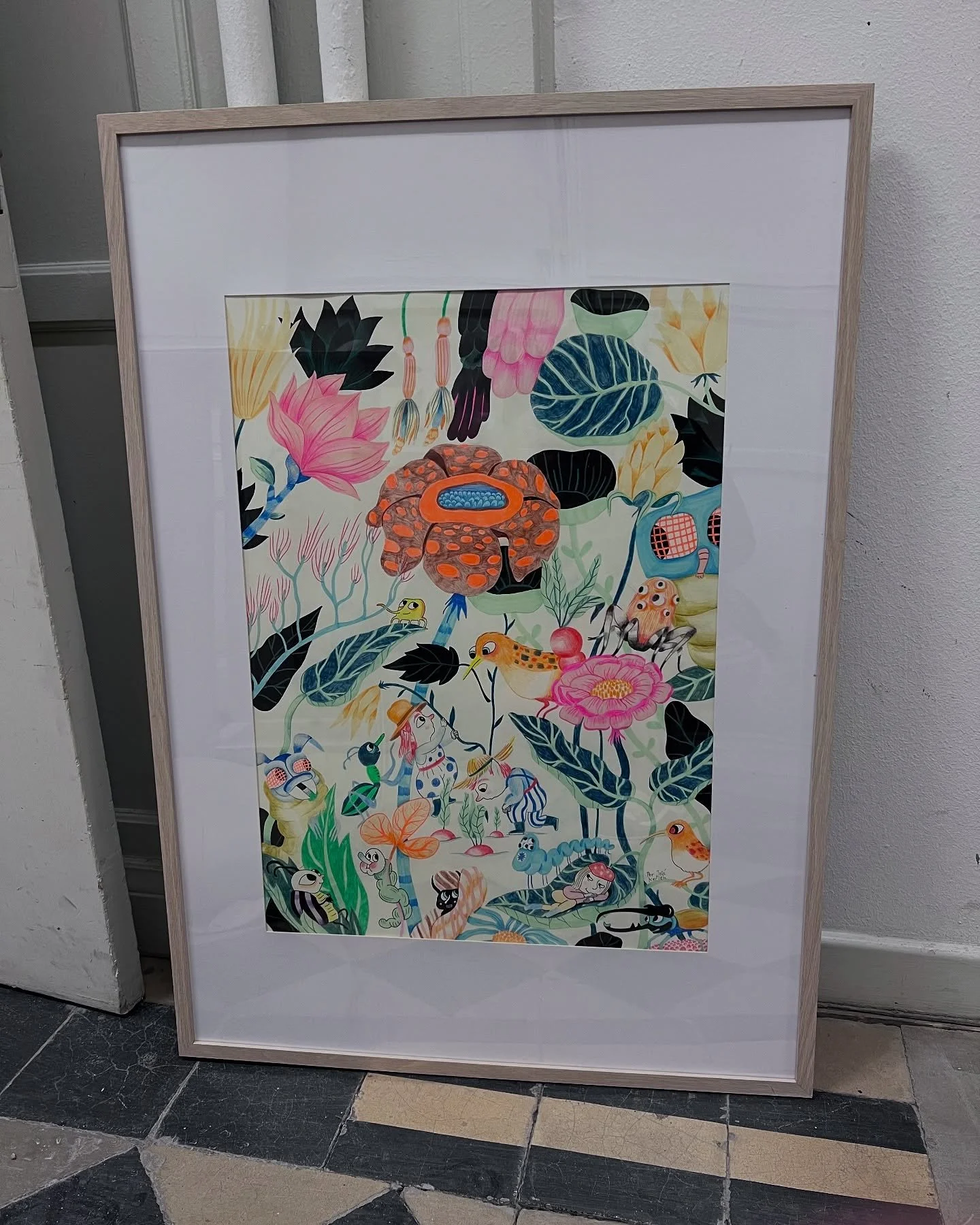 Inl&auml;mning av konst till en medlemsutst&auml;llning i Dalarna. S&aring; fina lokaler och konst som packas upp &hellip; vernissage n&auml;sta helg. To be continued .. #art #kid #falun #inl&auml;mning #konst #orginal #kid