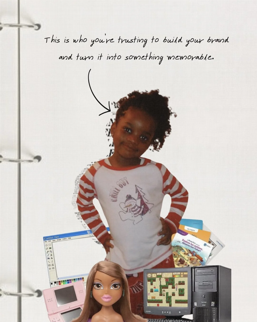 Not me starting in MS Paint and ending up here.

Some may say it was destiny. 🤭

Grateful to do what I love every day. I think little old me would approve.