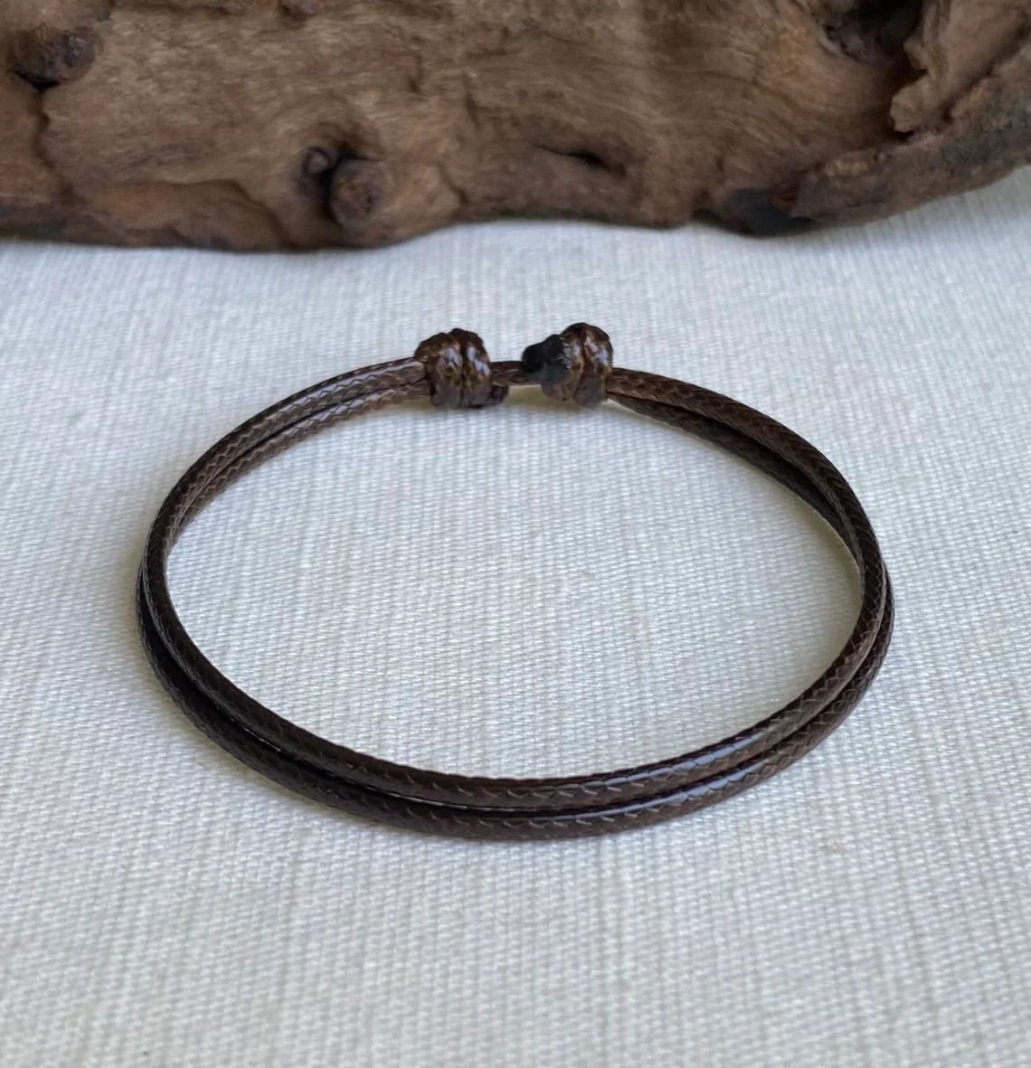 men's 2mm bracelet dark brown.webp