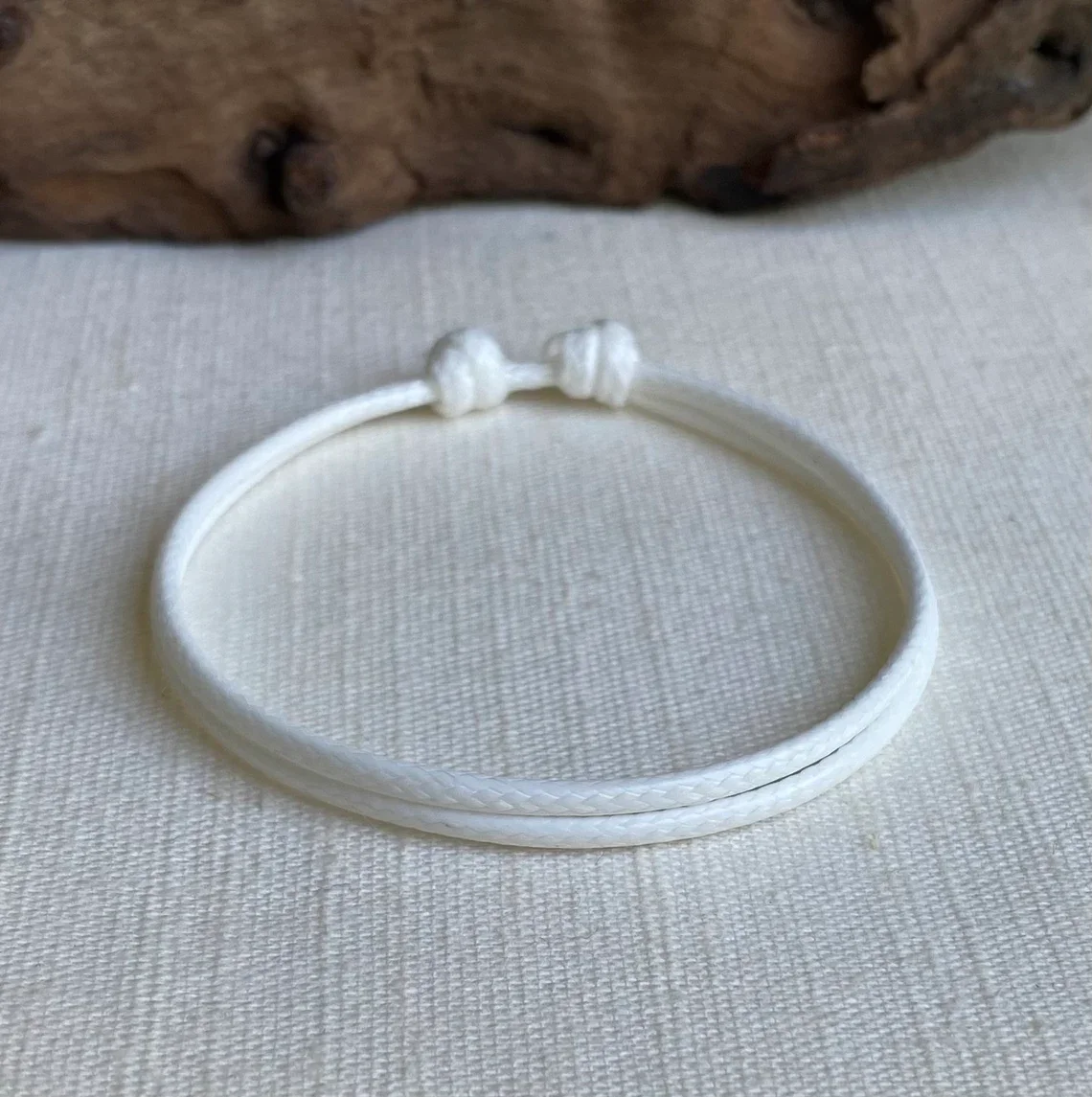 men's 2mm bracelet white.webp