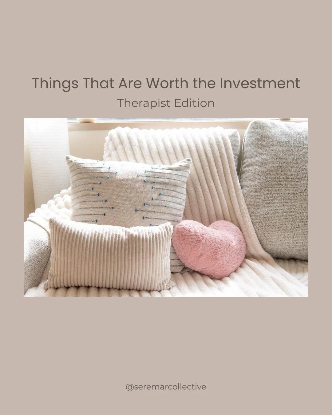 Private practice is an investment, but you don&rsquo;t have to make every investment alone. 

From ongoing learning &amp; consultation to a beautiful workspace &amp; genuine professional community, being part of a collective can give you access to th