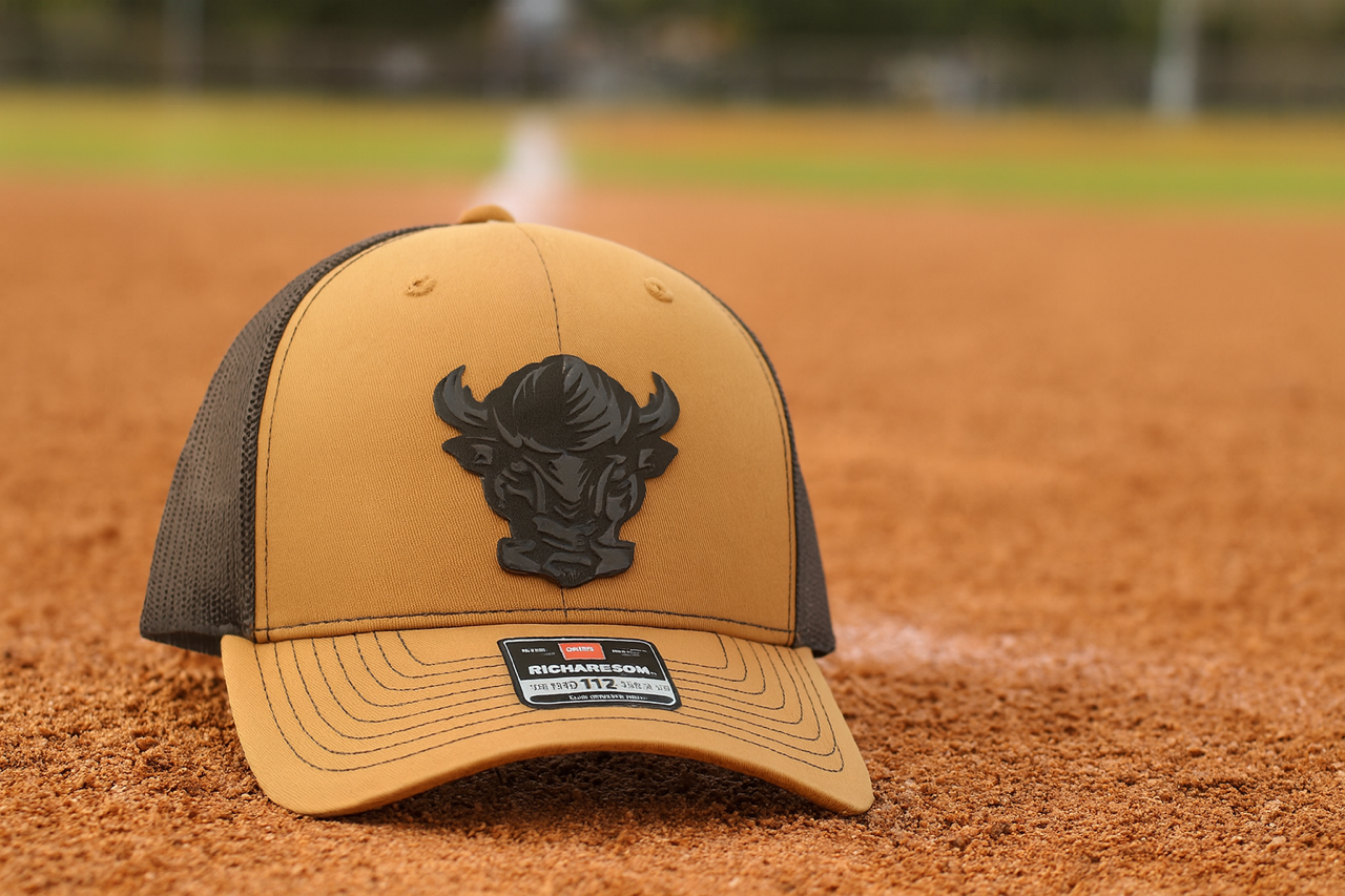 Ohio Bison Bison Head BLACKOUT EDITION