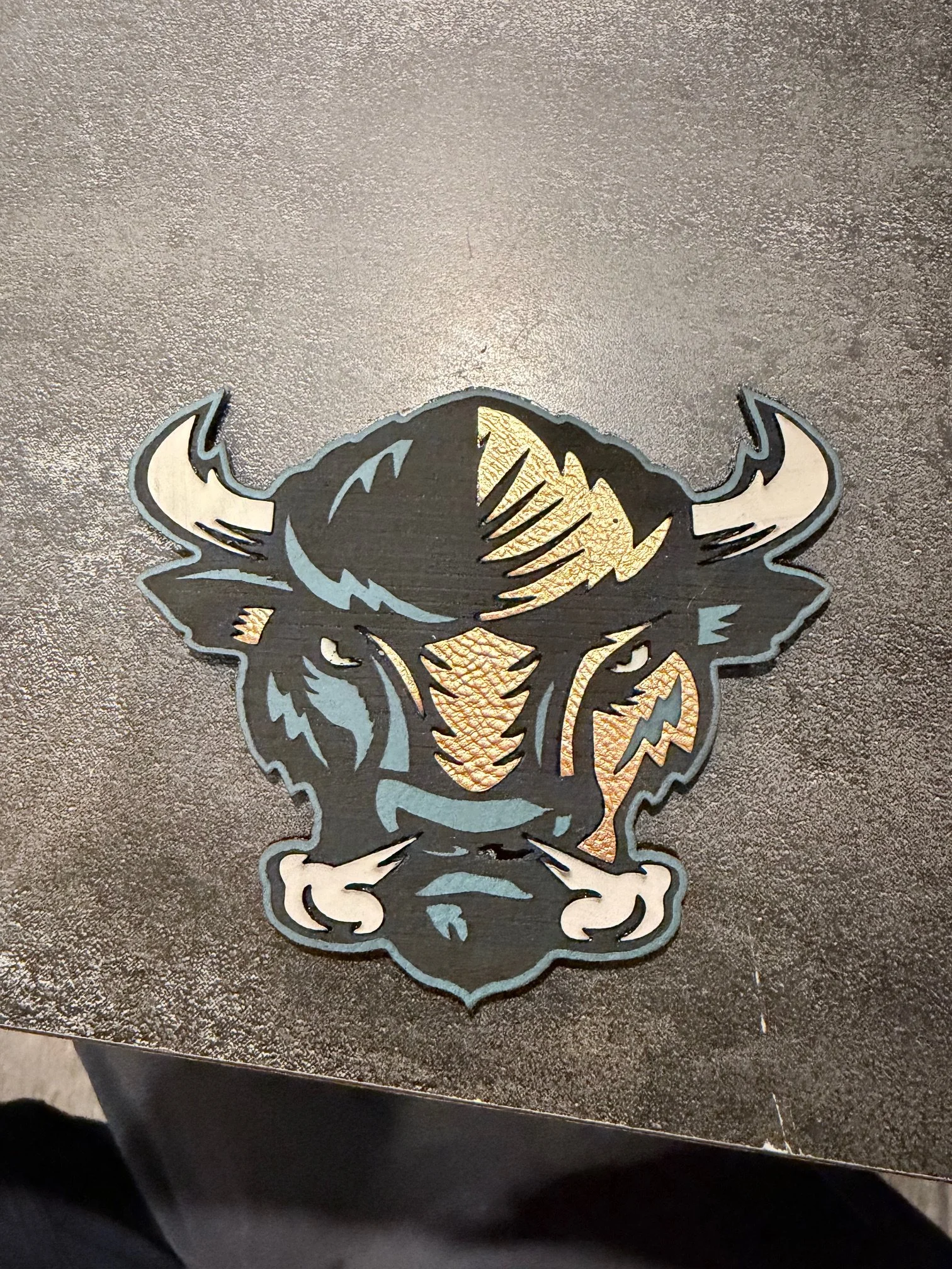 laser-engraved-leatherette-Bison-Head-Bag-Tag.jpeg