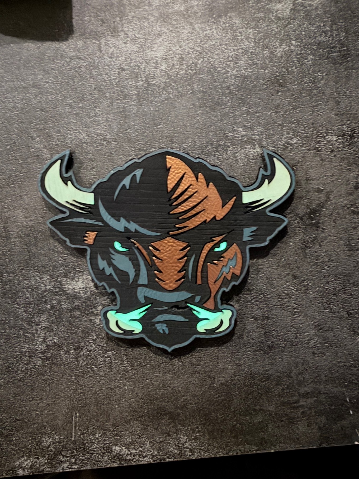 laser-engraved-leatherette-Bison-Head-Bag-Tag.jpeg