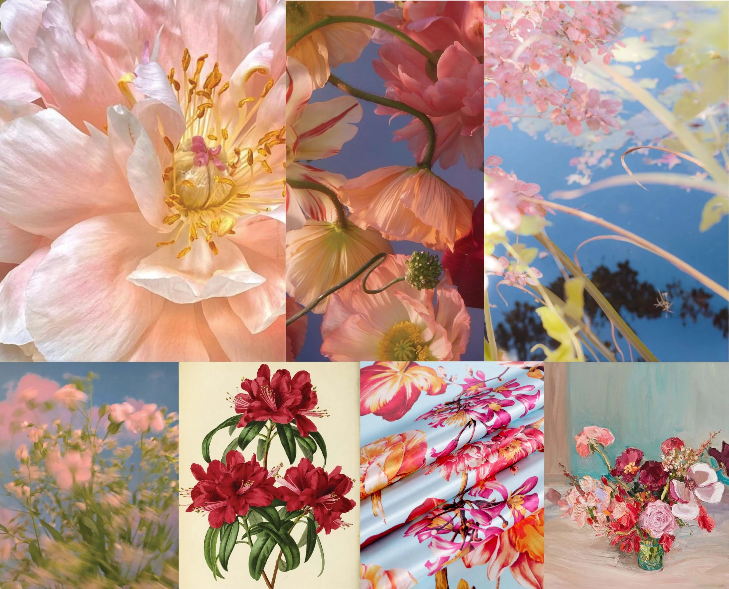 Spring Bloom Moodboard