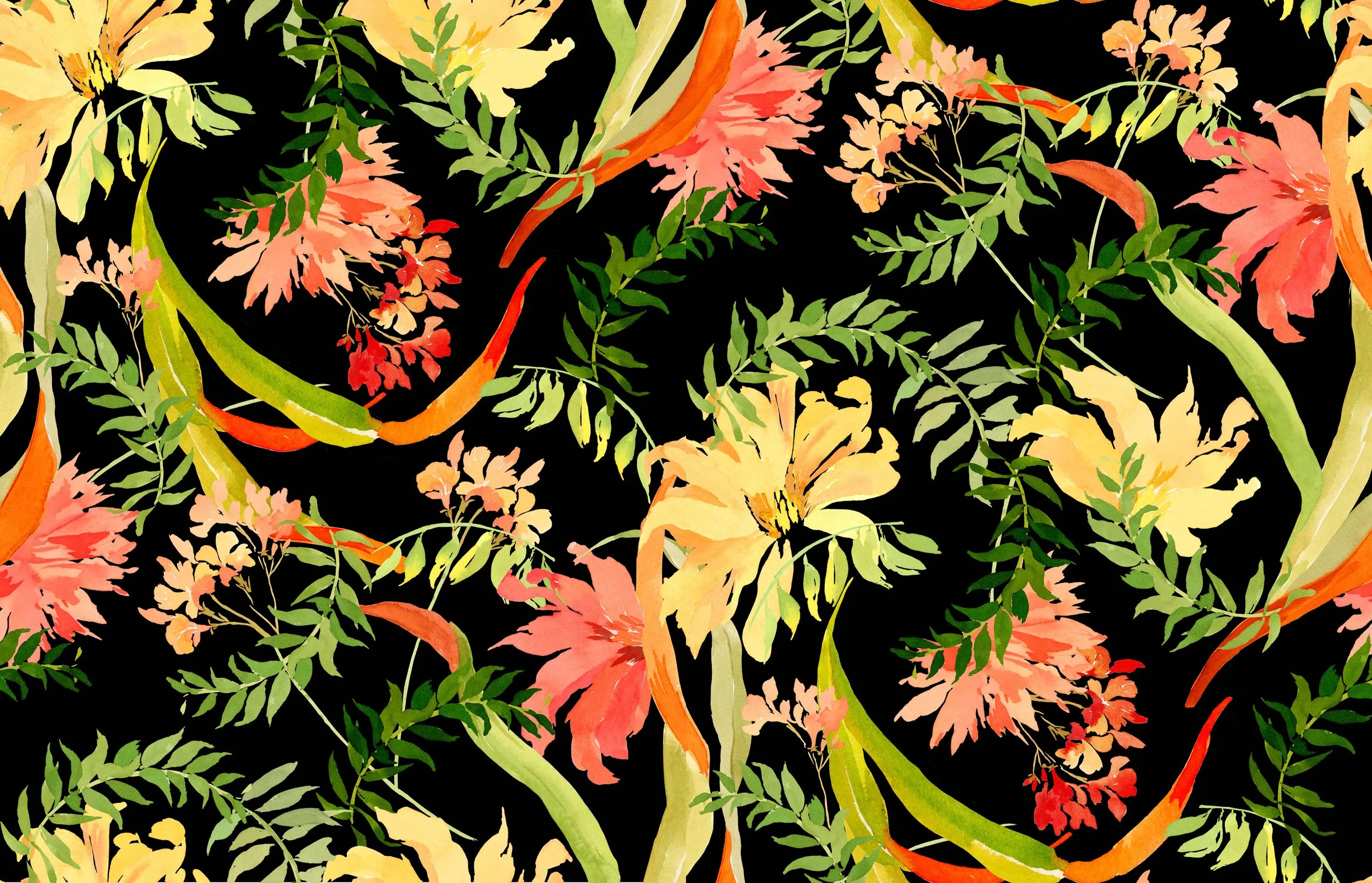 Hand Painted Watercolors