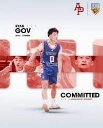 Ryan Gov | Cypress HS (CA) - Azuza Pacific University