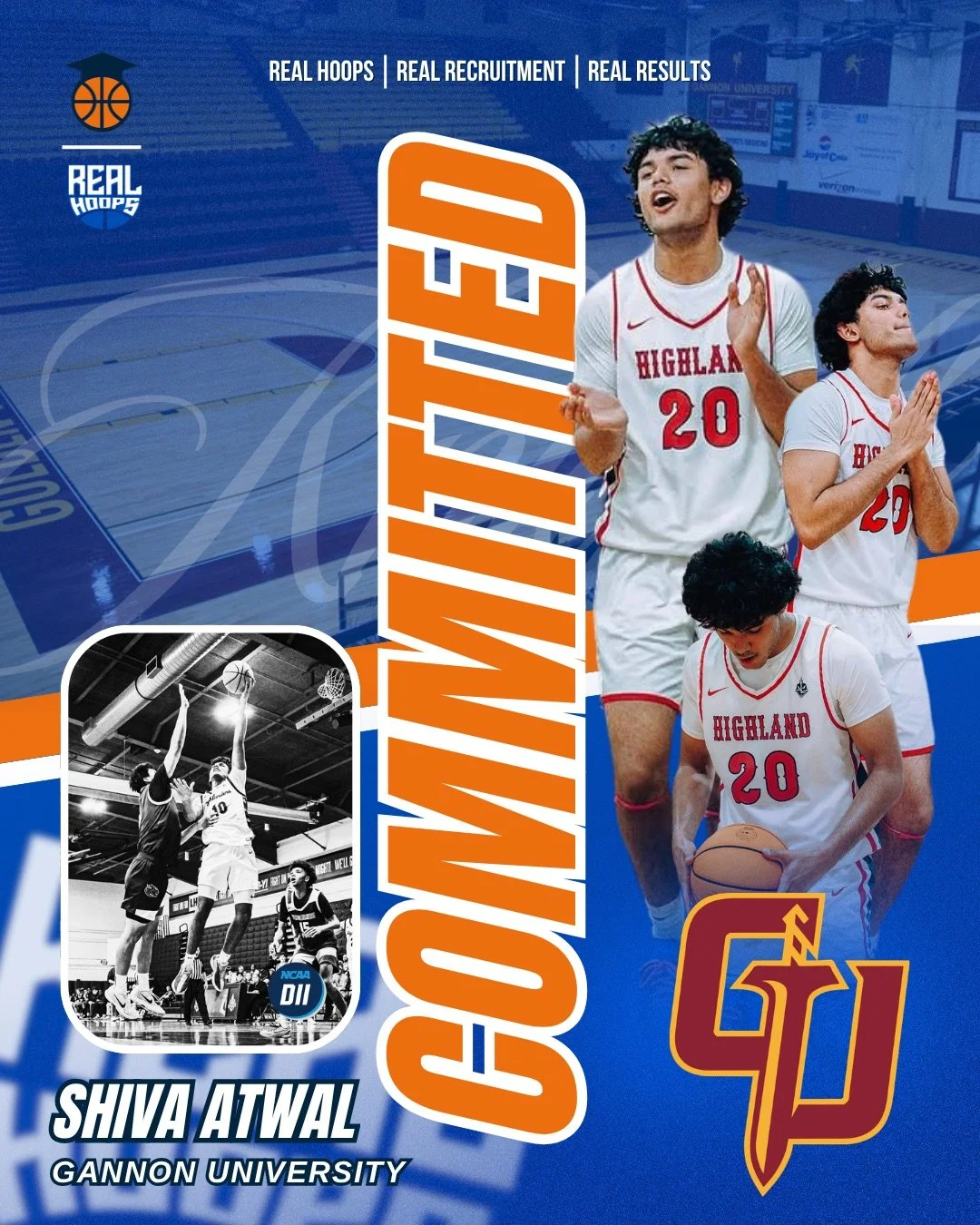 Shiva Atwal | Lake Highland Prep (FL) | Gannon University