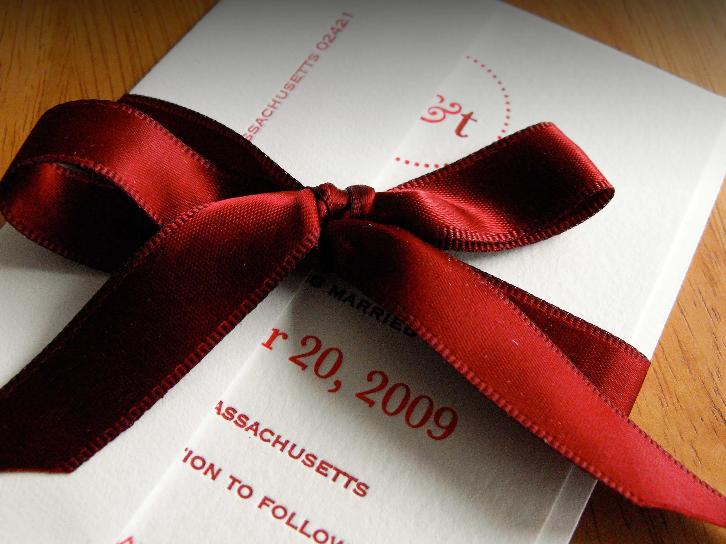 Katie + Tim Invitations