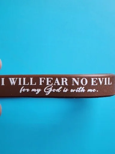 Bible Verse Faith Based Silicone Wristband Christian Bracelets