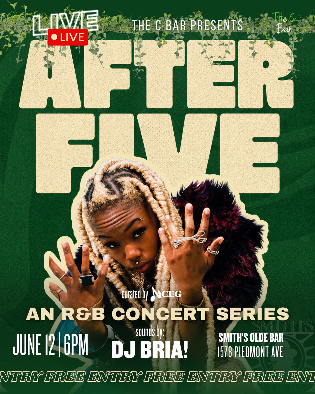 “Live After Five” |R&amp;B Concert SEries