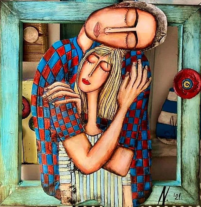 MIXED-MEDIA PORTRAITURE