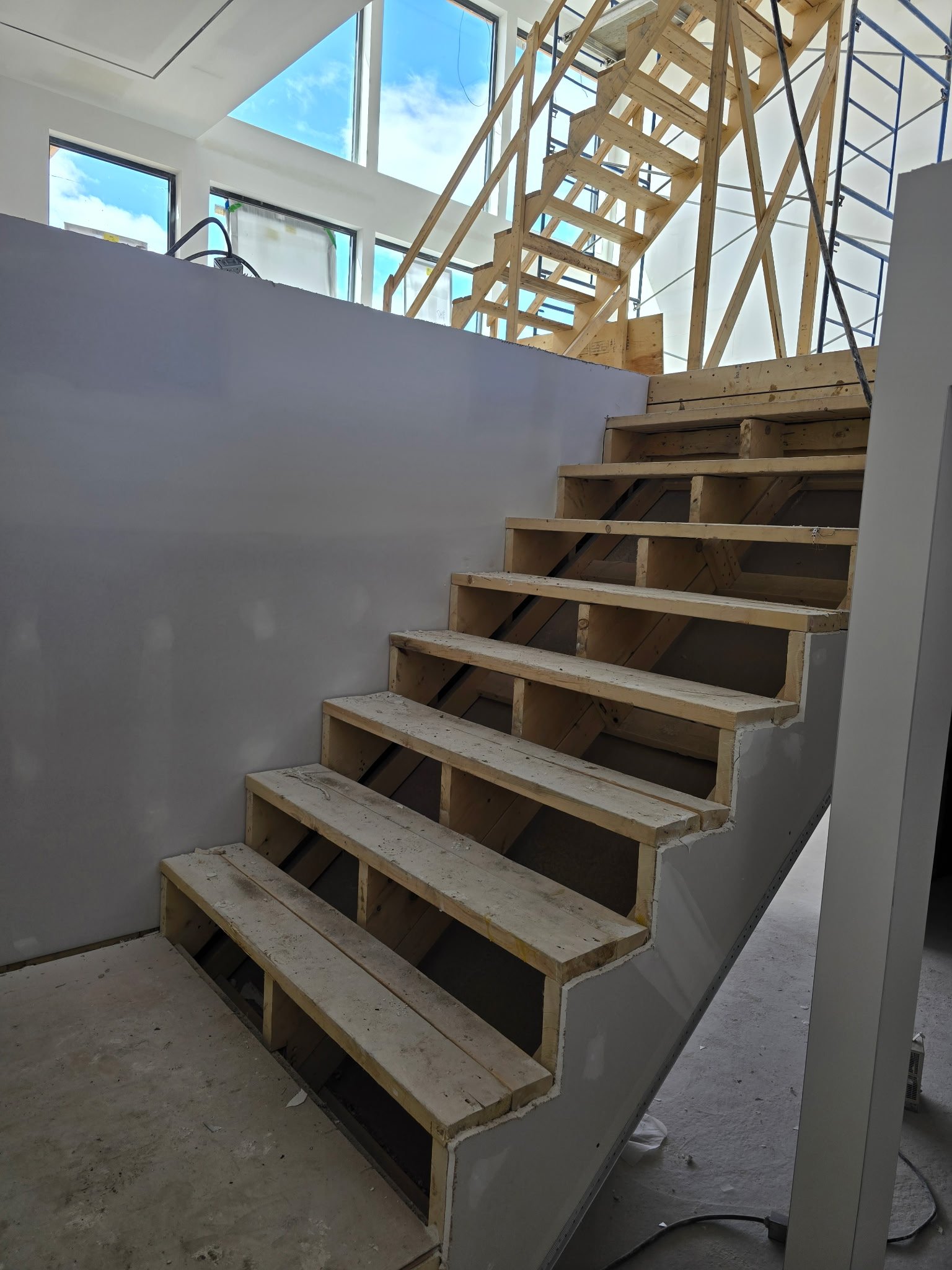 new staircase frame