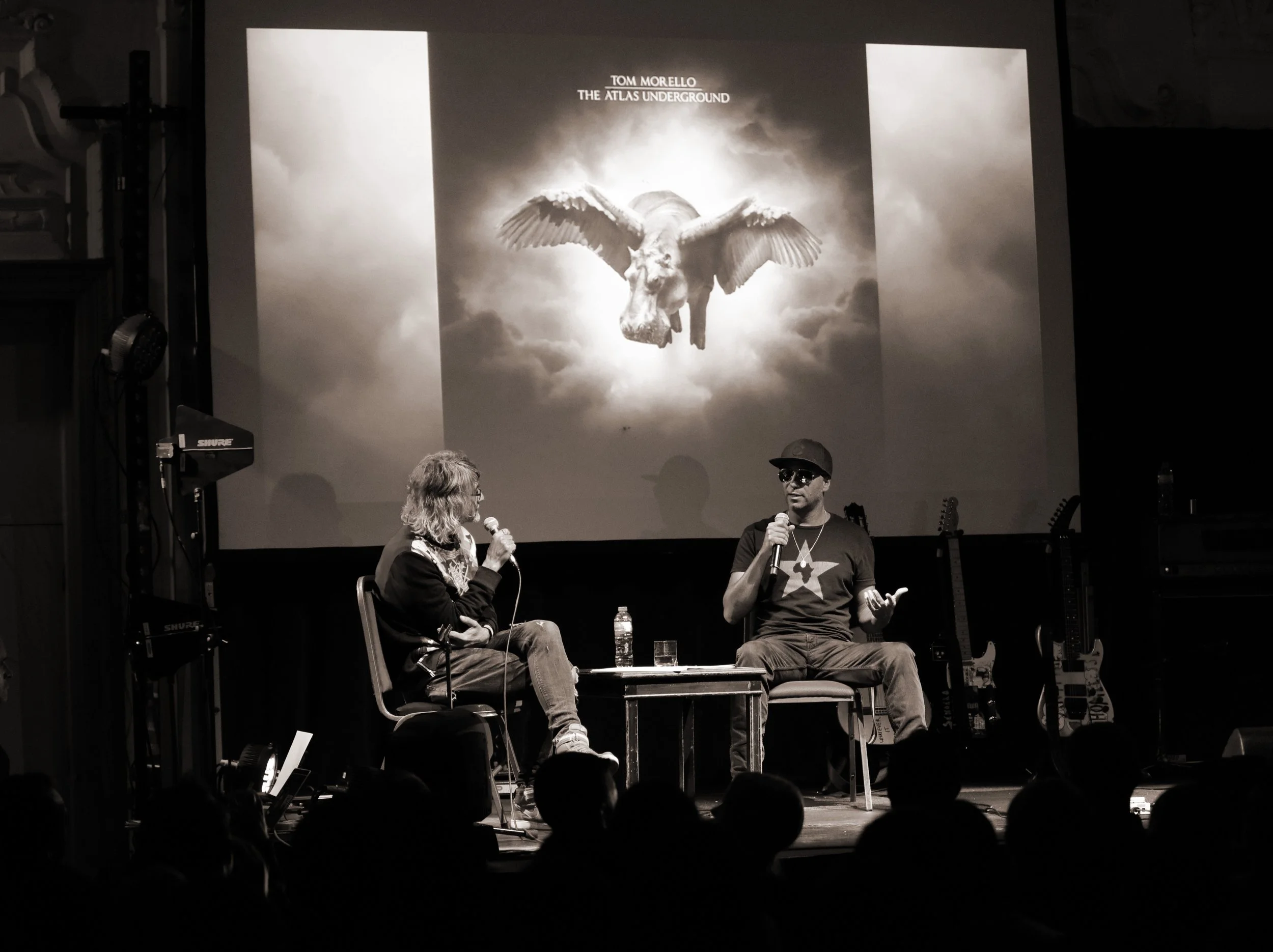 Tom Morello (The Atlas Underground album launch, Bush Hall, London 2018)