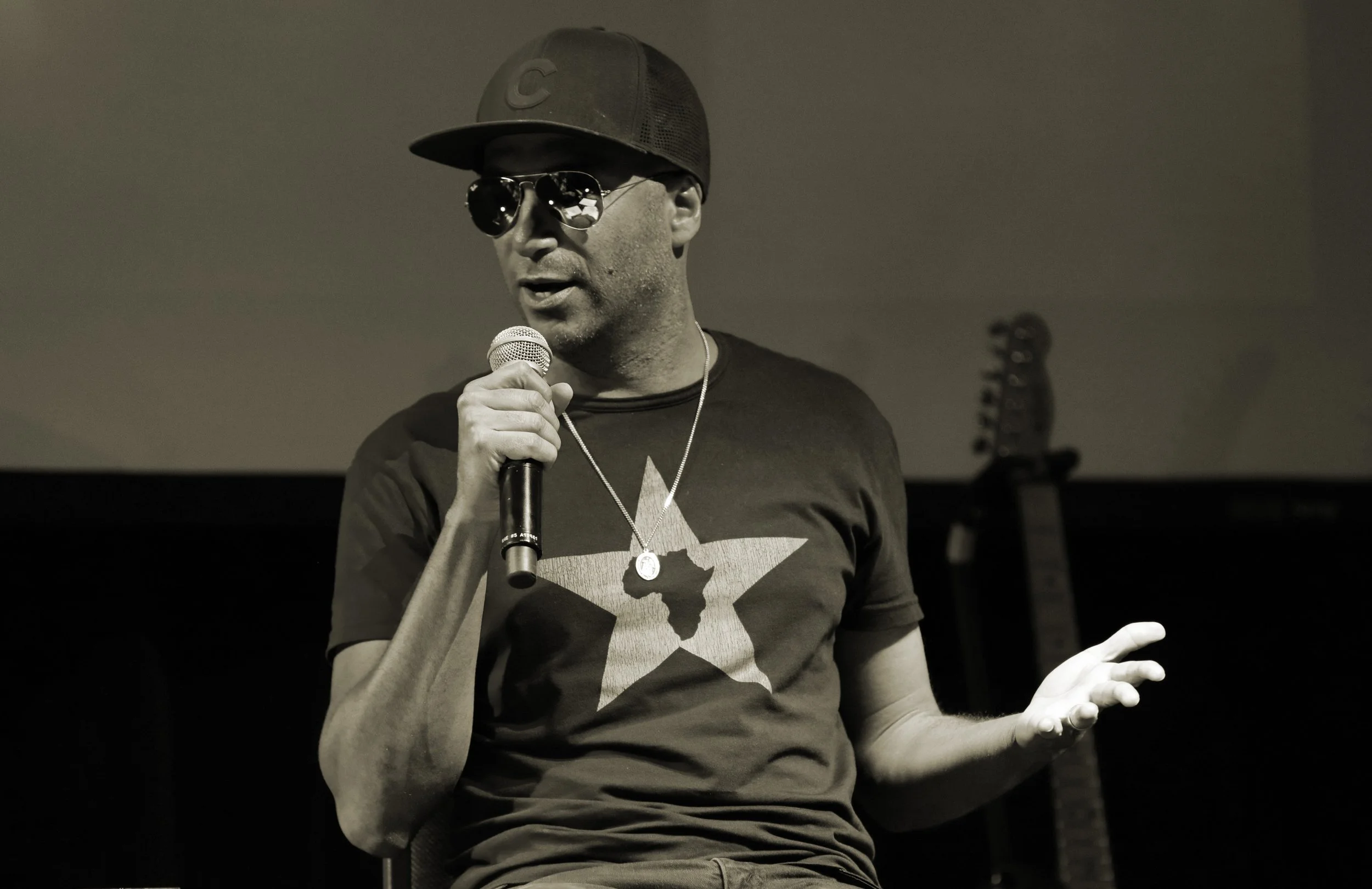 Tom Morello (The Atlas Underground album launch, Bush Hall, London 2018)
