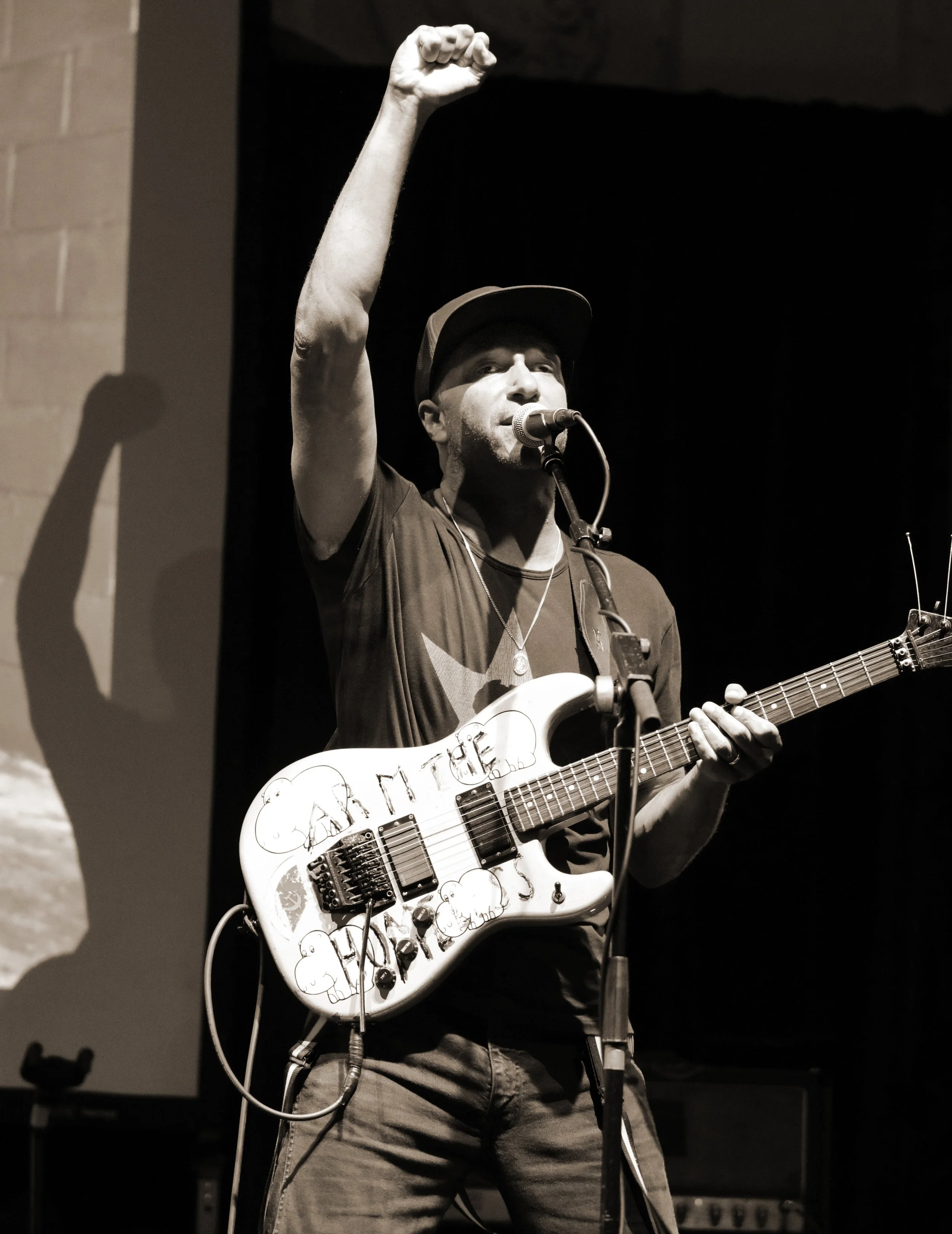 Tom Morello (The Atlas Underground album launch, Bush Hall, London 2018)