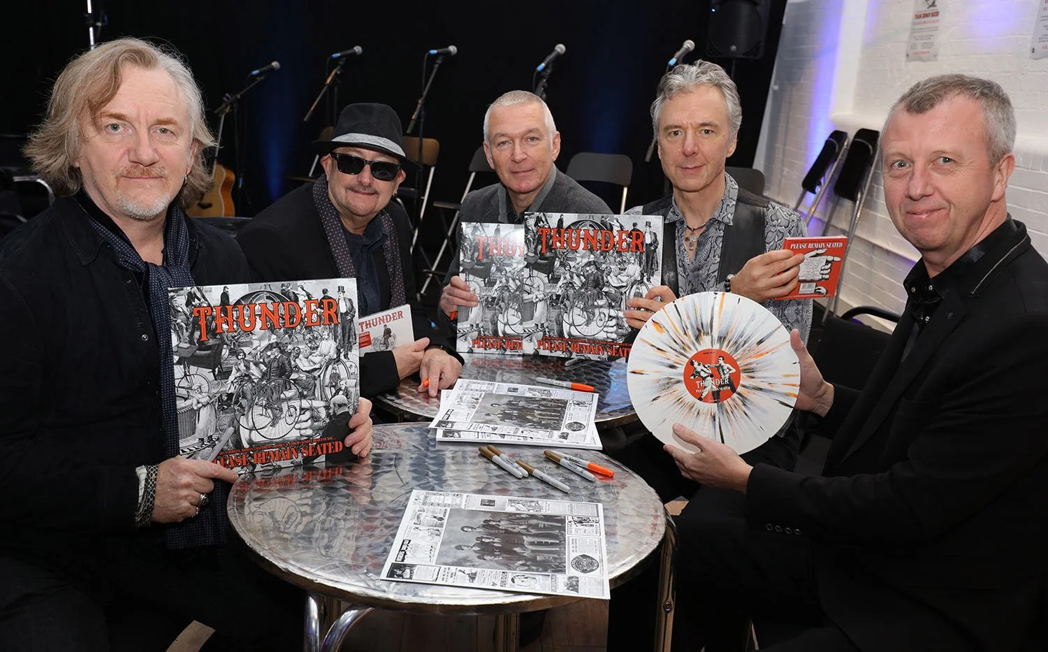 Thunder - Please Remain Seated Album Launch, London 2019