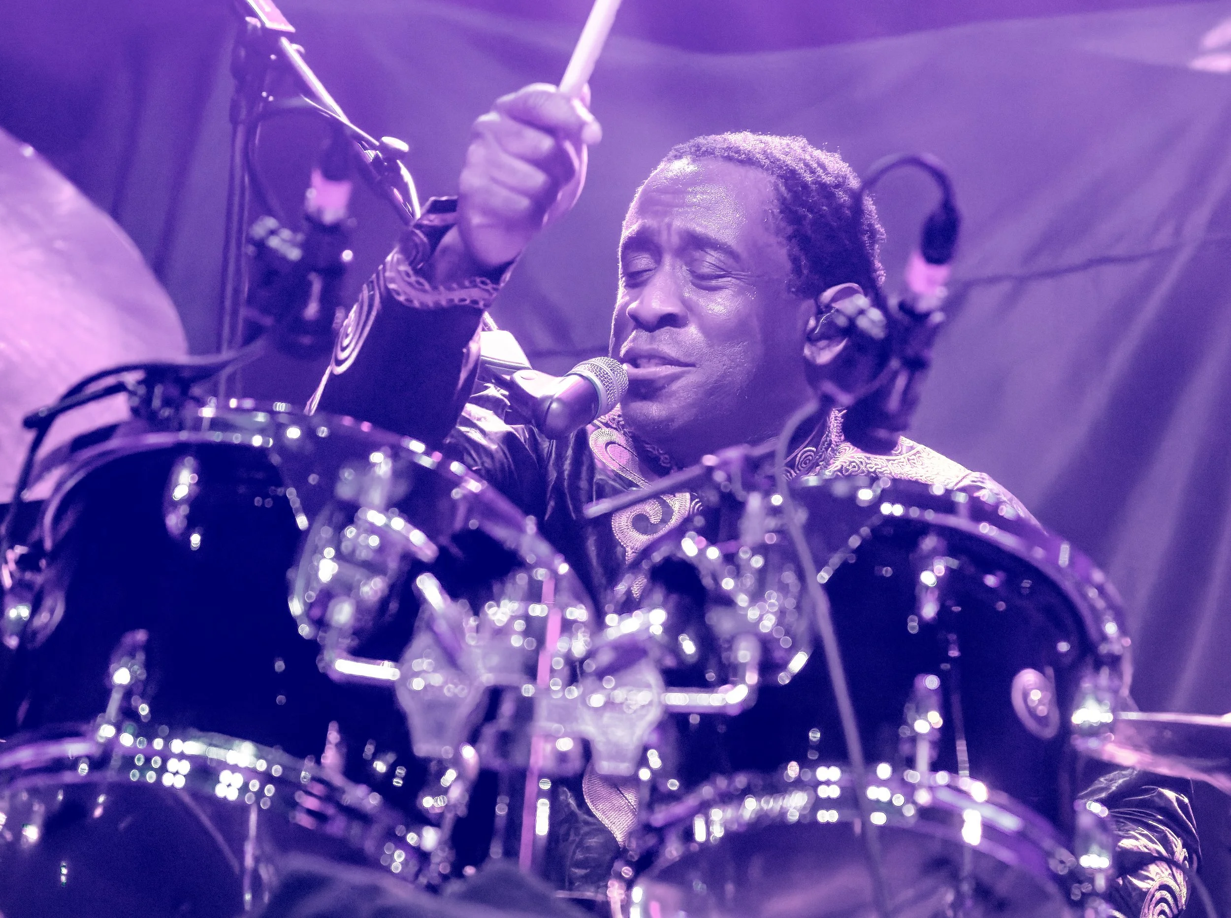 Will Calhoun, Living Colour (02 Forum Kentish Town, London 2023)