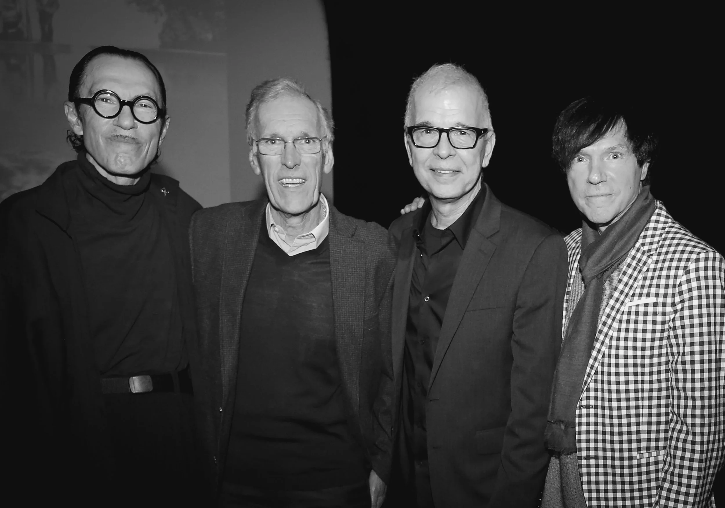 Ron Mael, Muff Winwood, Tony Visconti, Russell Mael - Sparks Hippopotamus Album Launch, London 2017