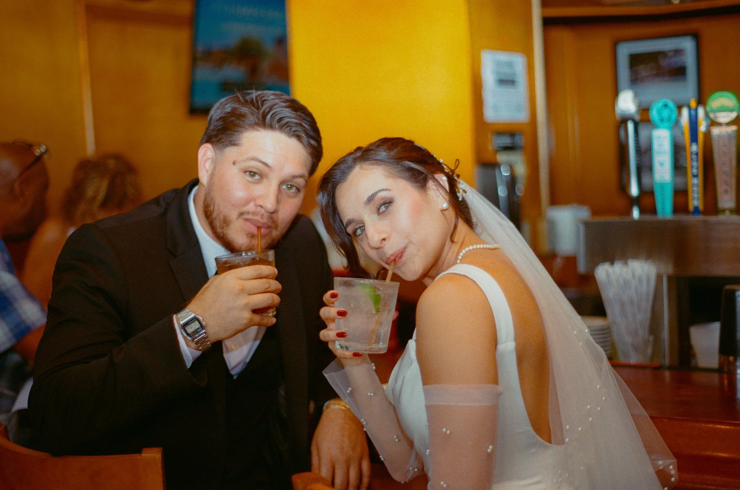 Miami film photographer husband and wife duo Life By Zay — portrait and wedding photographers serving Miami-Dade and Broward County