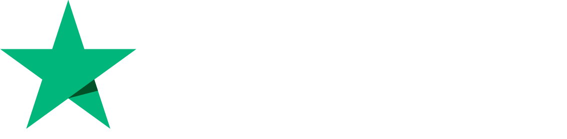 Trustpilot logo with a green star and white text