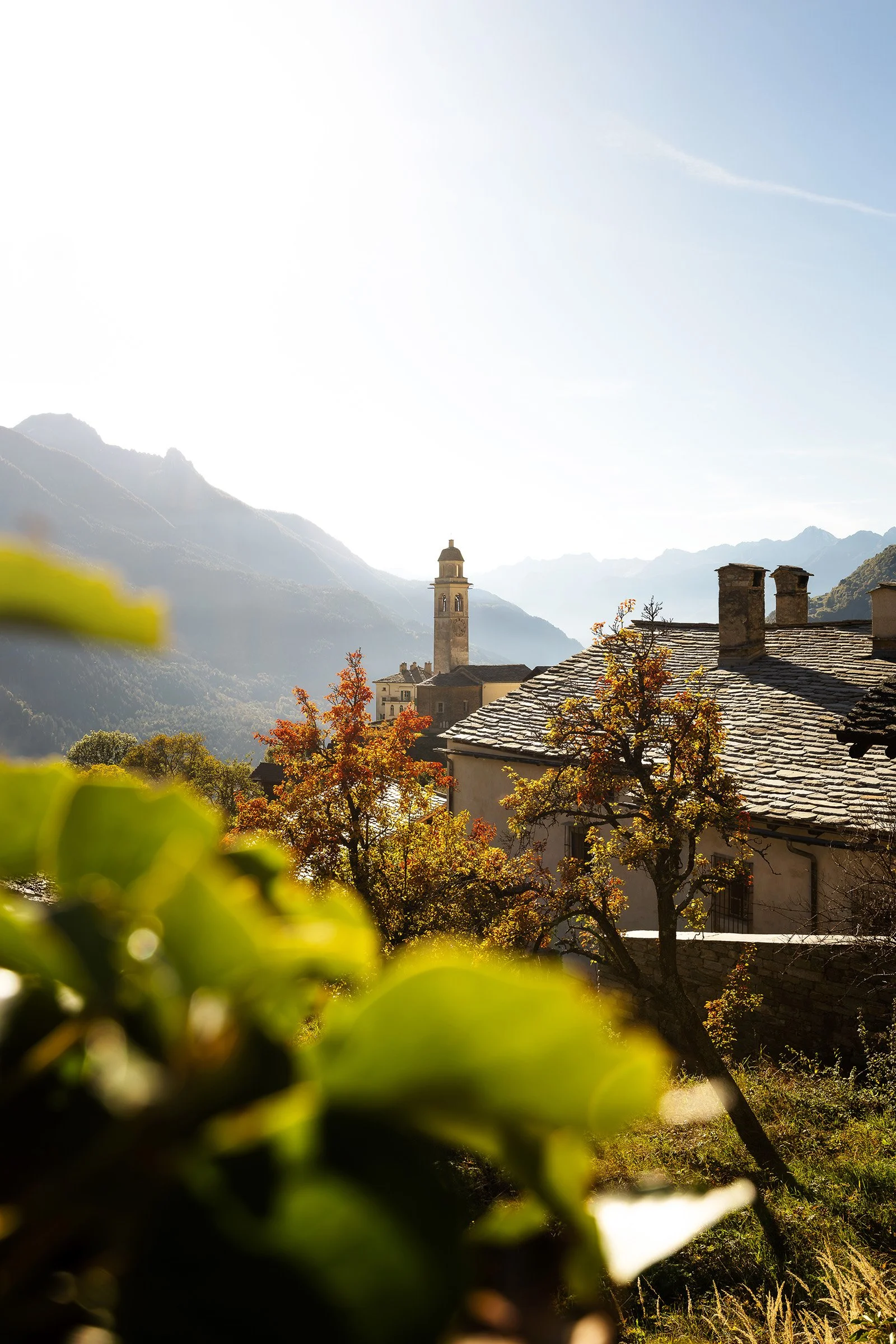 Soglio im Herbst