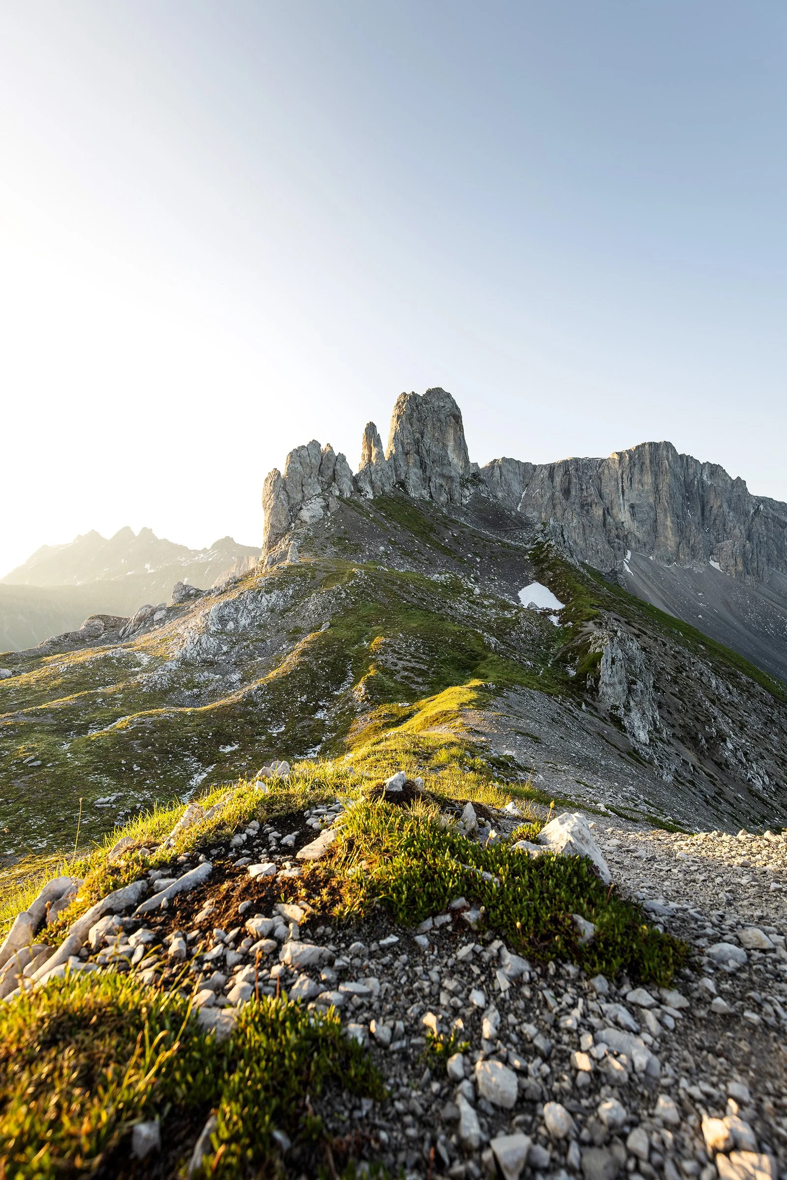 Sonnenaufgang beim Hasenflueli