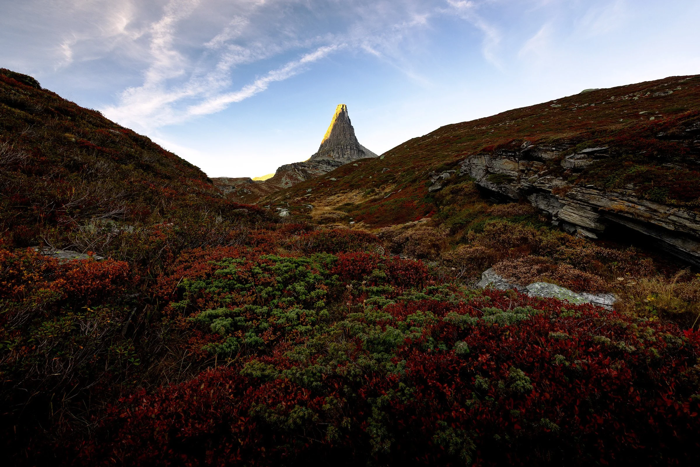 Herbst am Zerfreilahorn in Vals