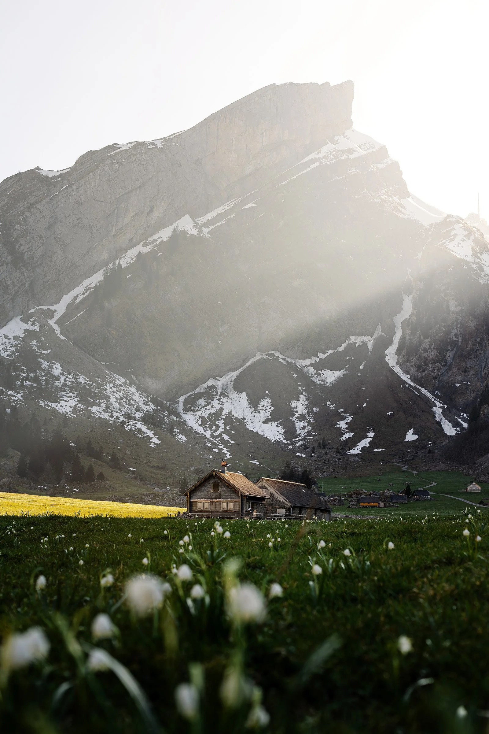 Sonnenuntergang beim Seealpsee