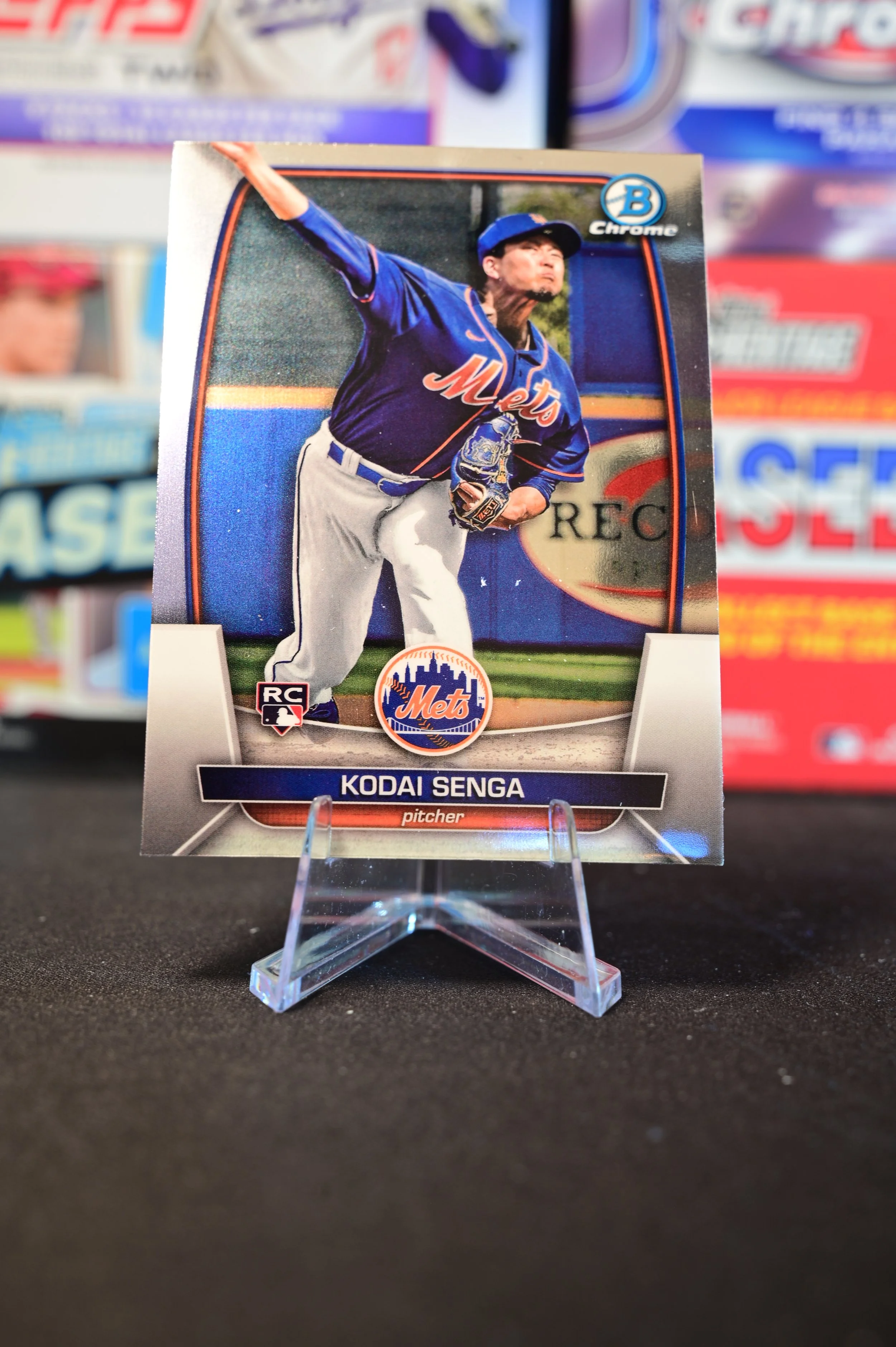 2023 Bowman Chrome - Kodai Senga - base - New York Mets - (RC)