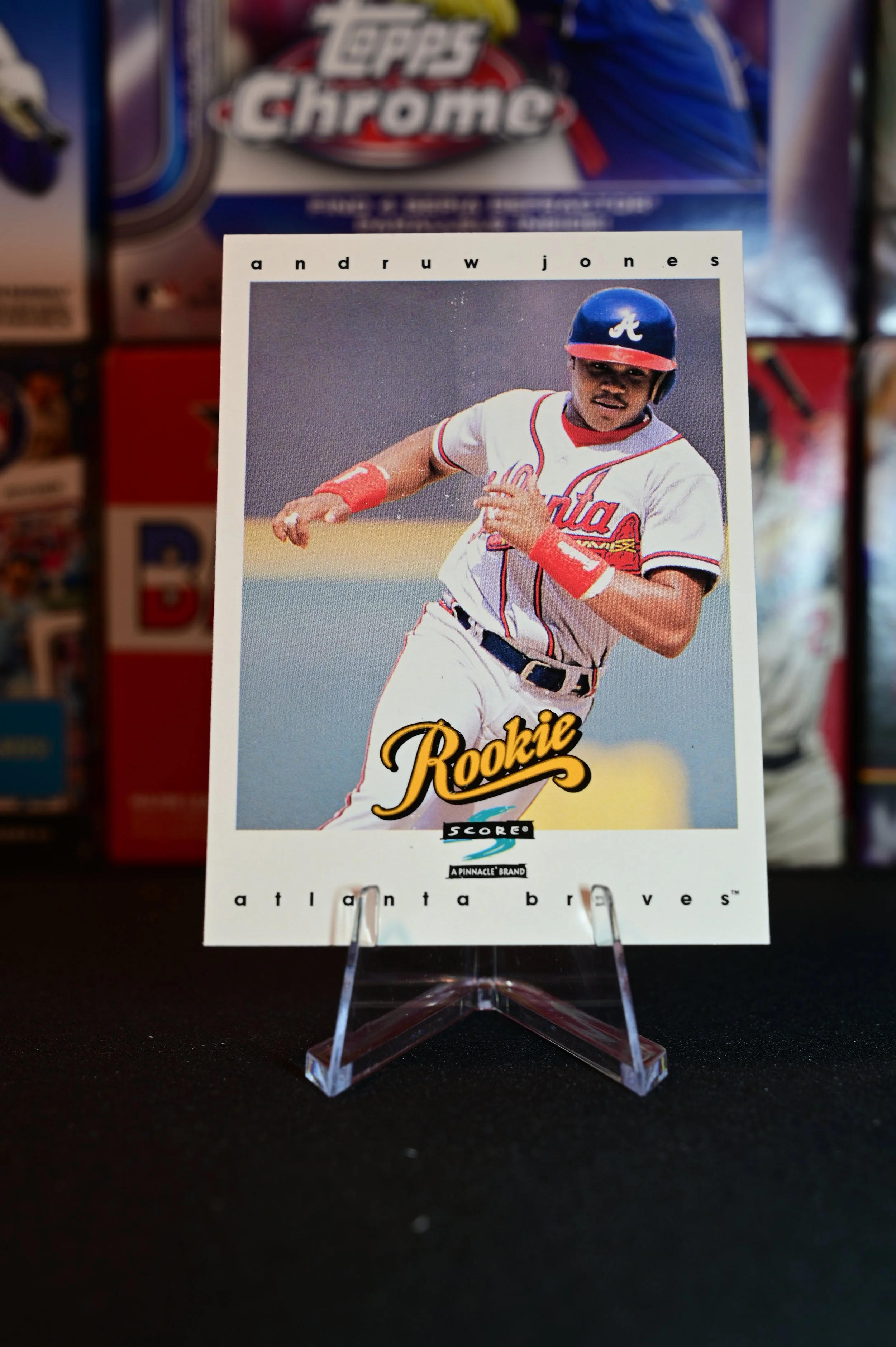 1997 Score - Andruw Jones - base - Atlanta Braves