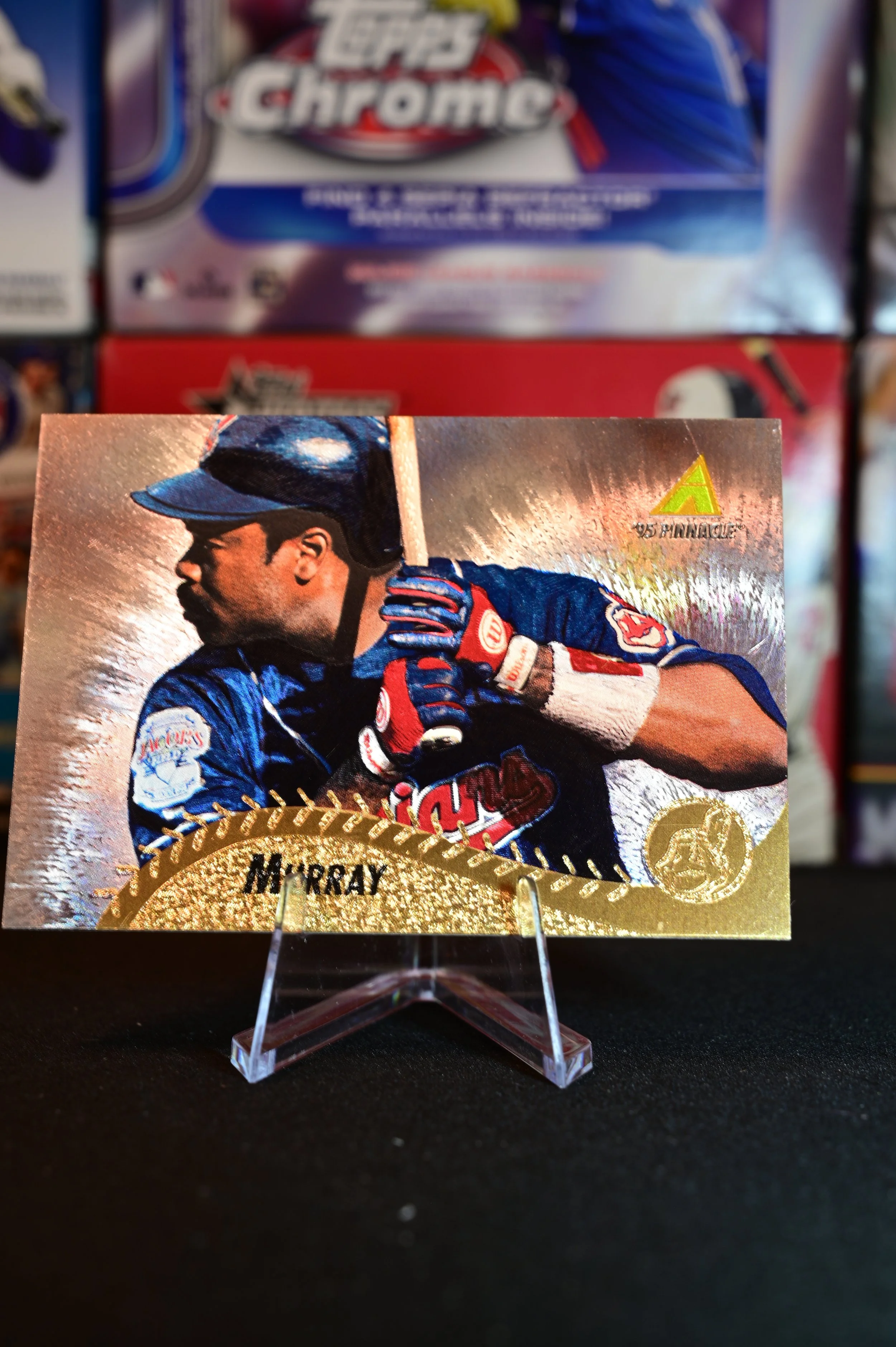 1995 Pinnacle - Eddie Murray - Museum Collection parallel - Cleveland Indians