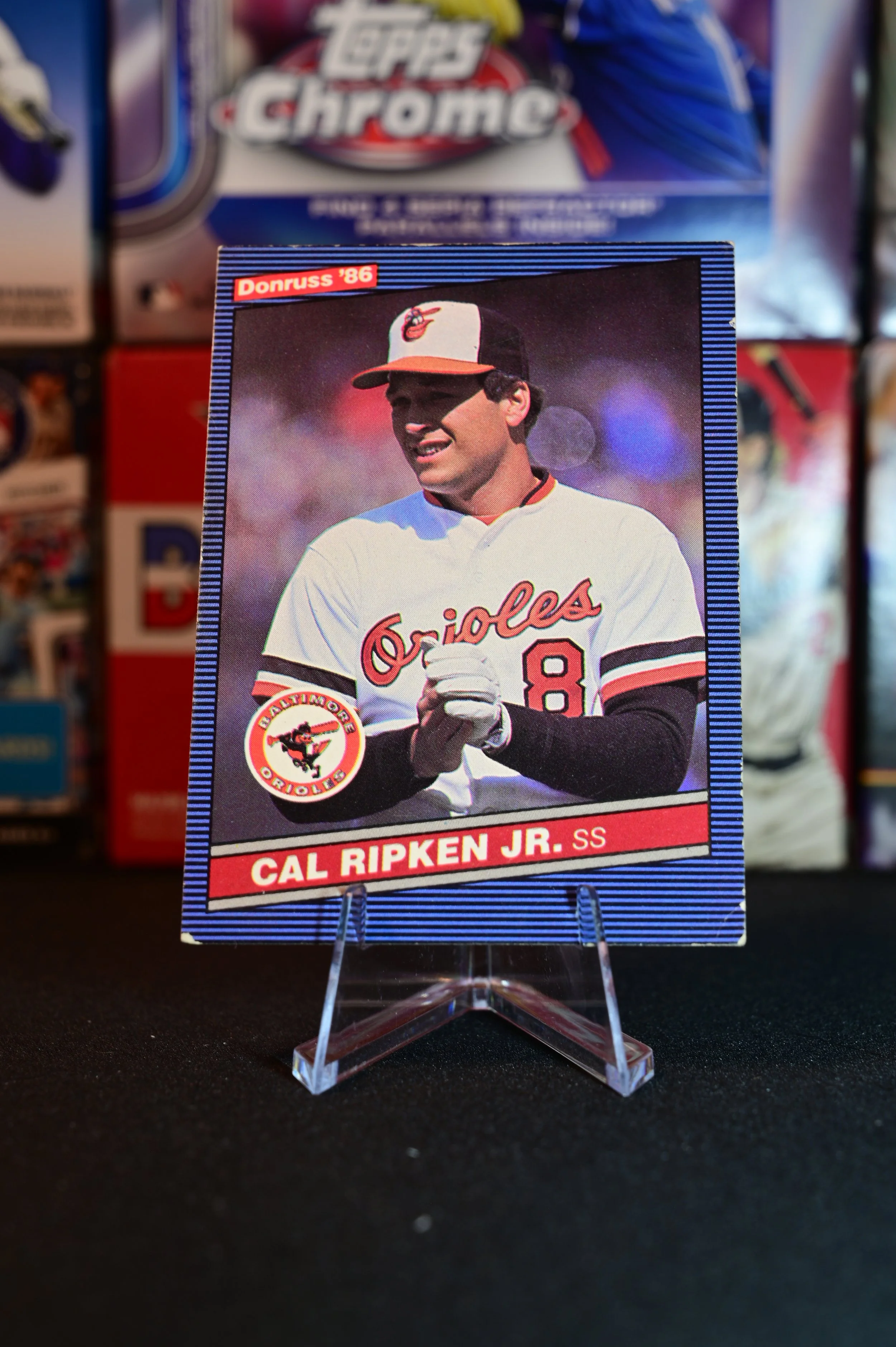 1986 Donruss - Cal Ripken Jr - base - Baltimore Orioles