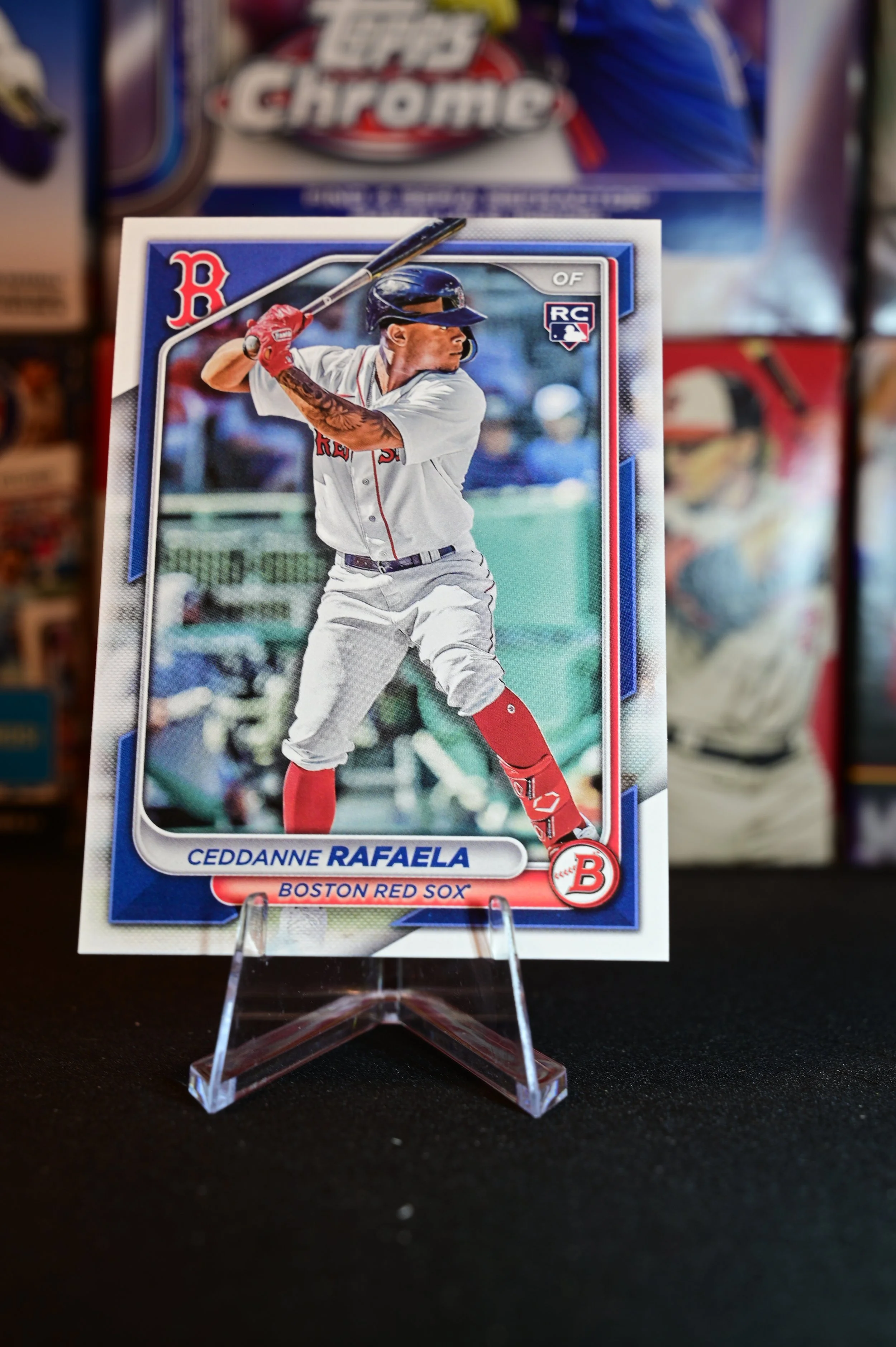 2024 Bowman - Cedanne Raffaela - base - Boston Red Sox - (RC)