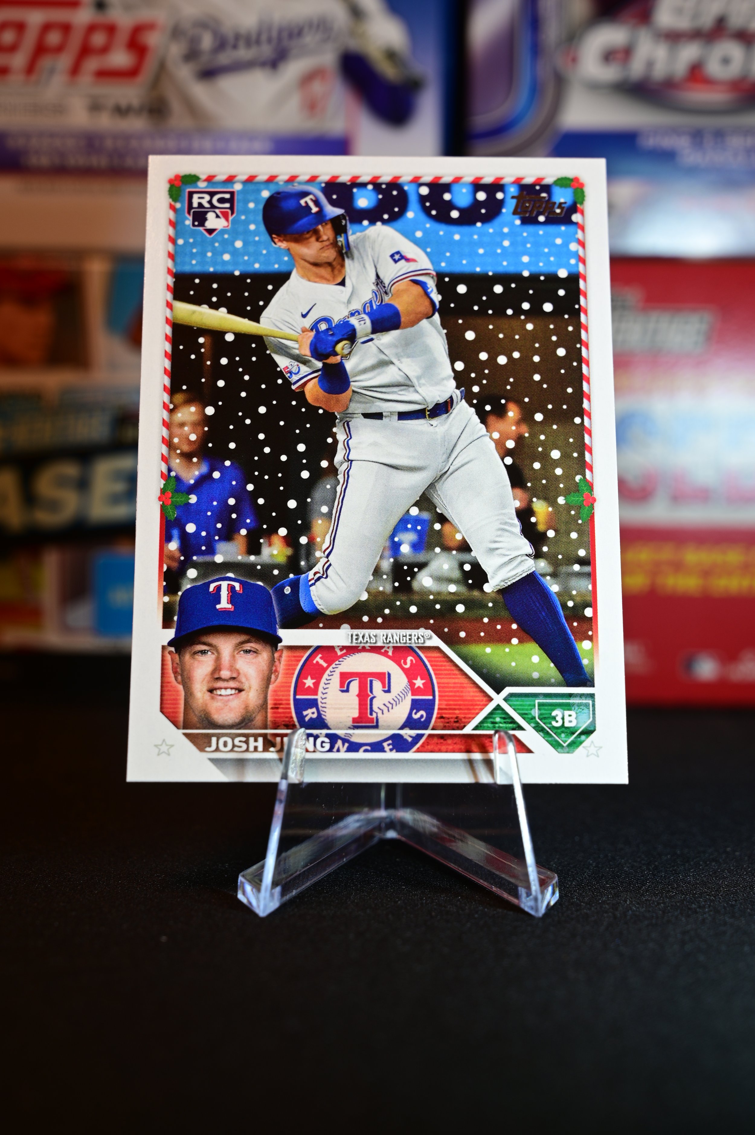 2023 Topps Holiday - Josh Jung - base - Texas Rangers - (RC)