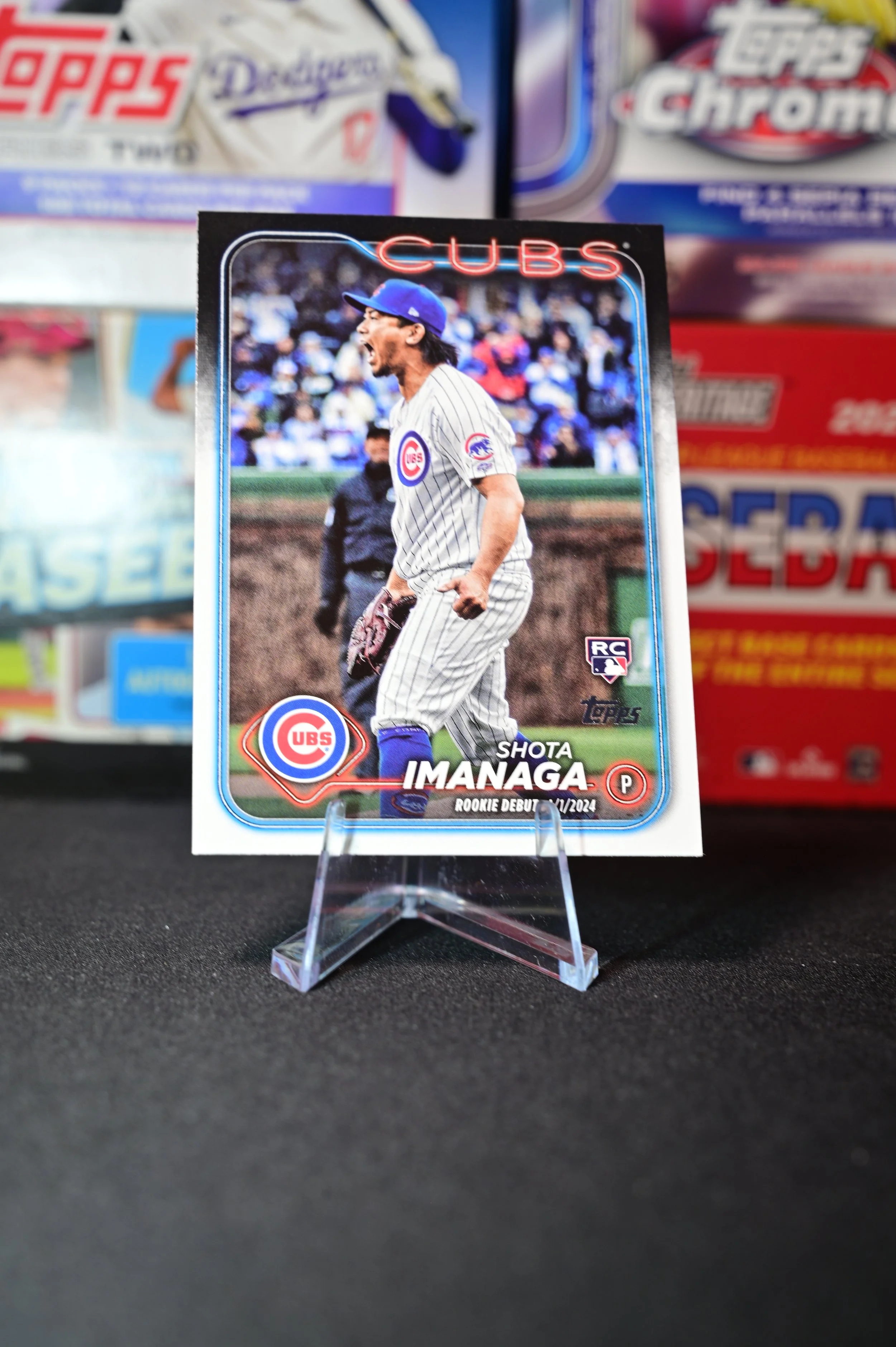 2024 Topps - Shota Imanaga - Rookie Debut - Chicago Cubs - (RC)