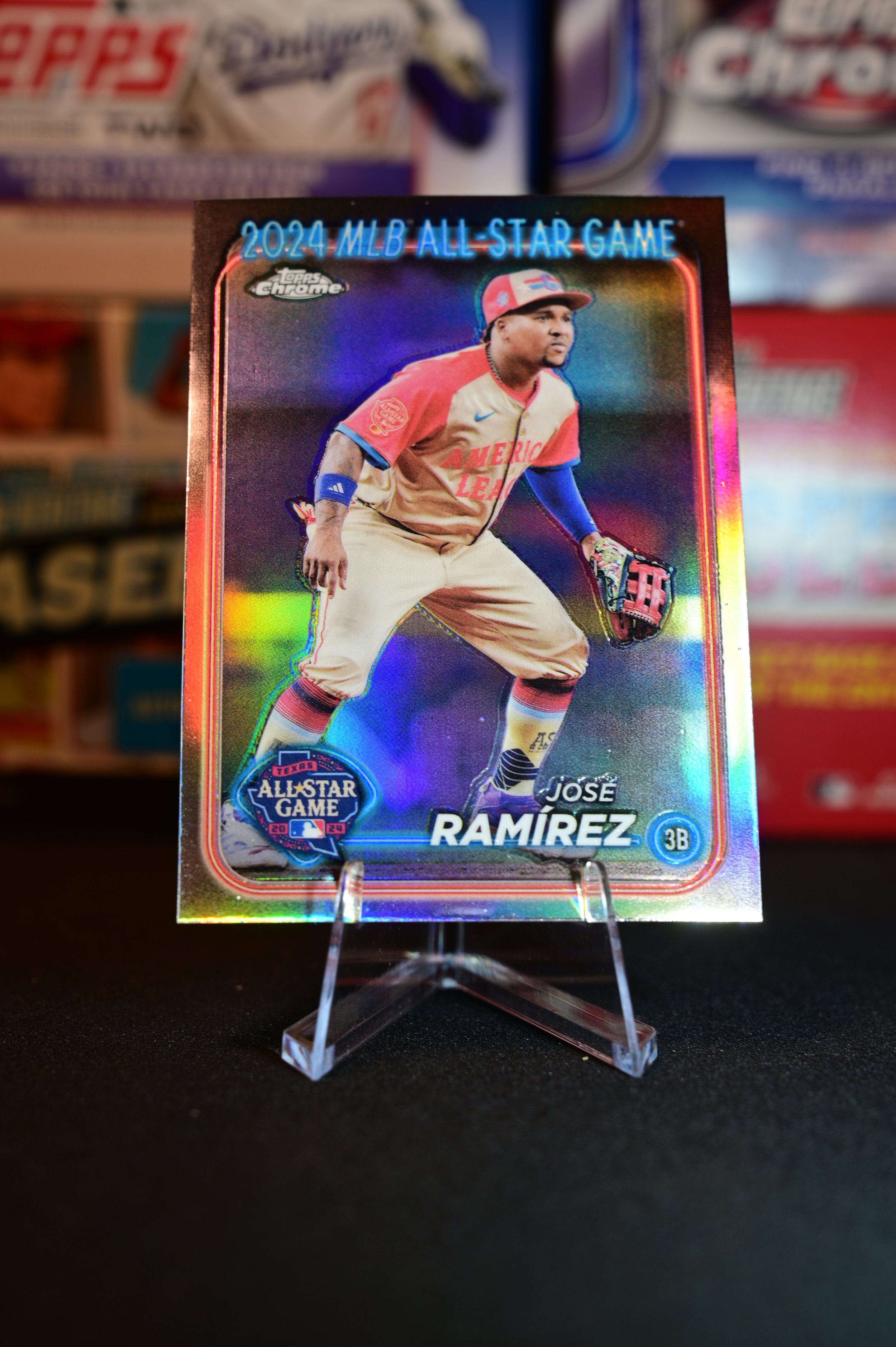 2024 Topps Chrome - Jose Ramirez - All-Star Game Refractor - Cleveland Guardians