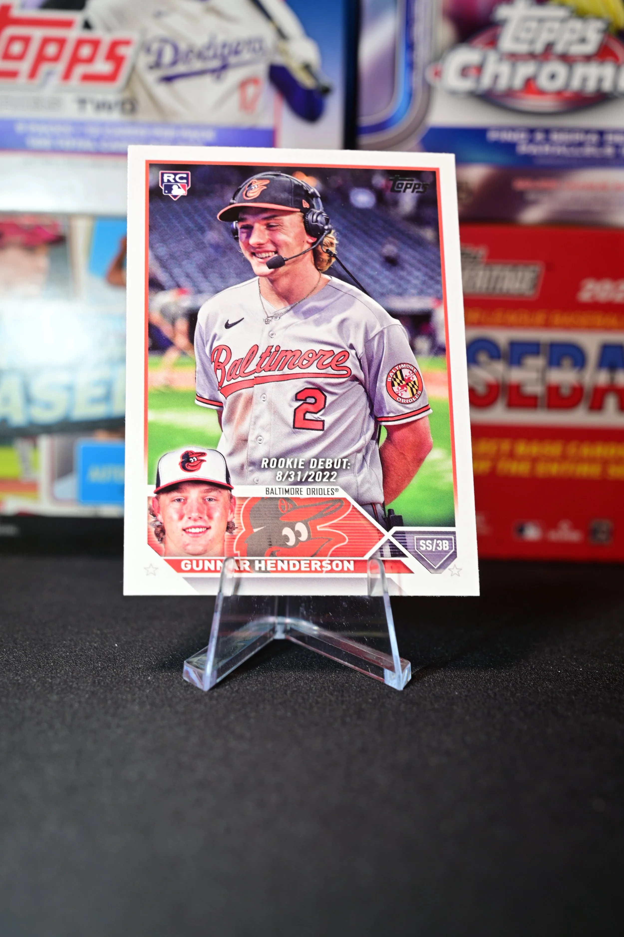 2023 Topps - Gunnar Henderson - Rookie Debut - Baltimore Orioles - (RC)