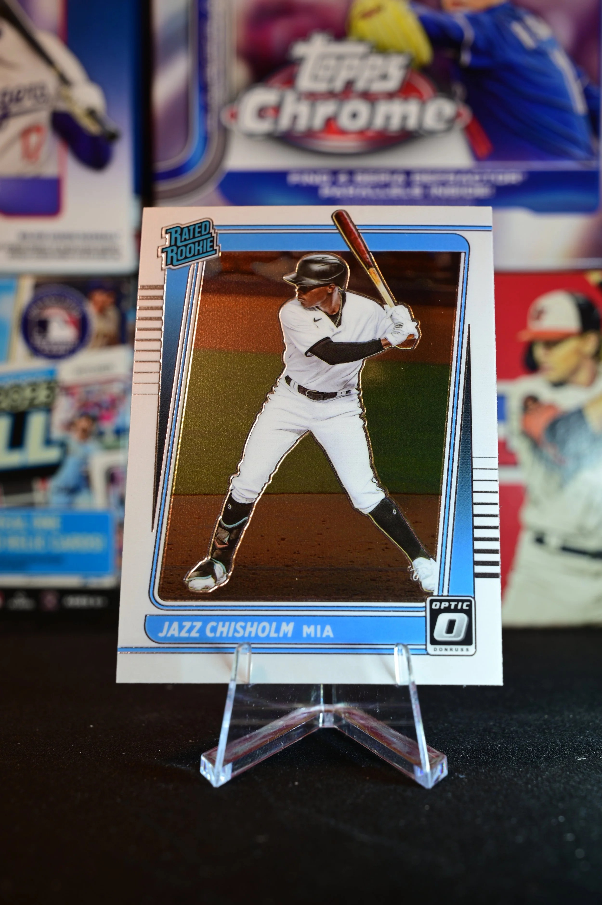 2021 Donruss - Jazz Chisholm - Optic Parallel - Miami Marlins