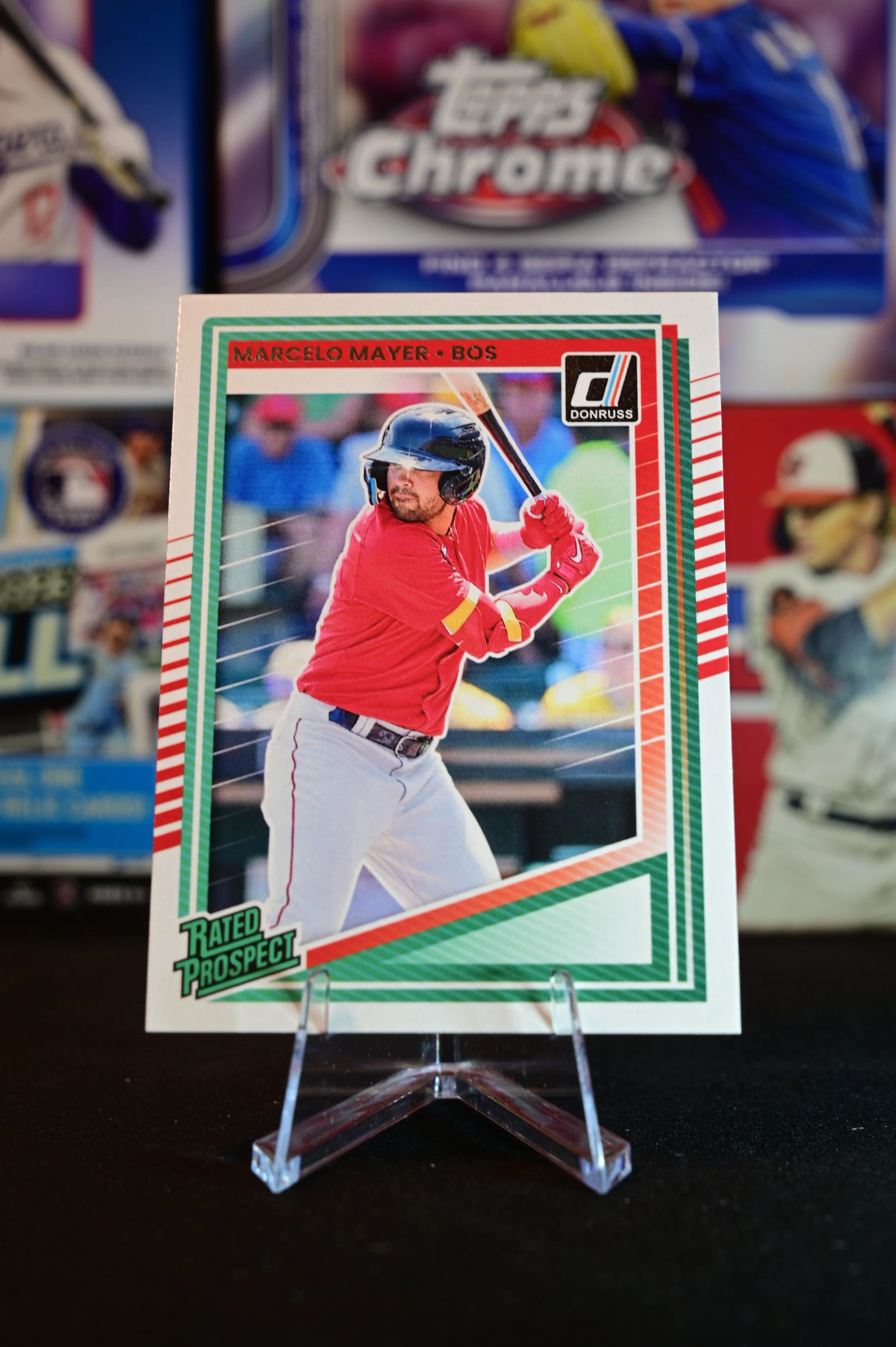 2025 Donruss - Marcelo Mayer - Rated Prospect - Boston Red Sox
