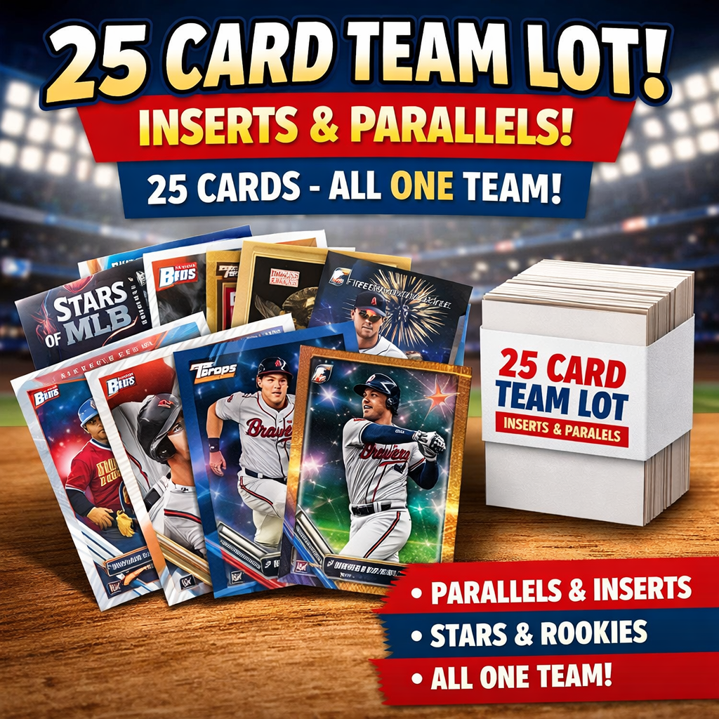 Insert and Parallel Team Lot! (25 cards)