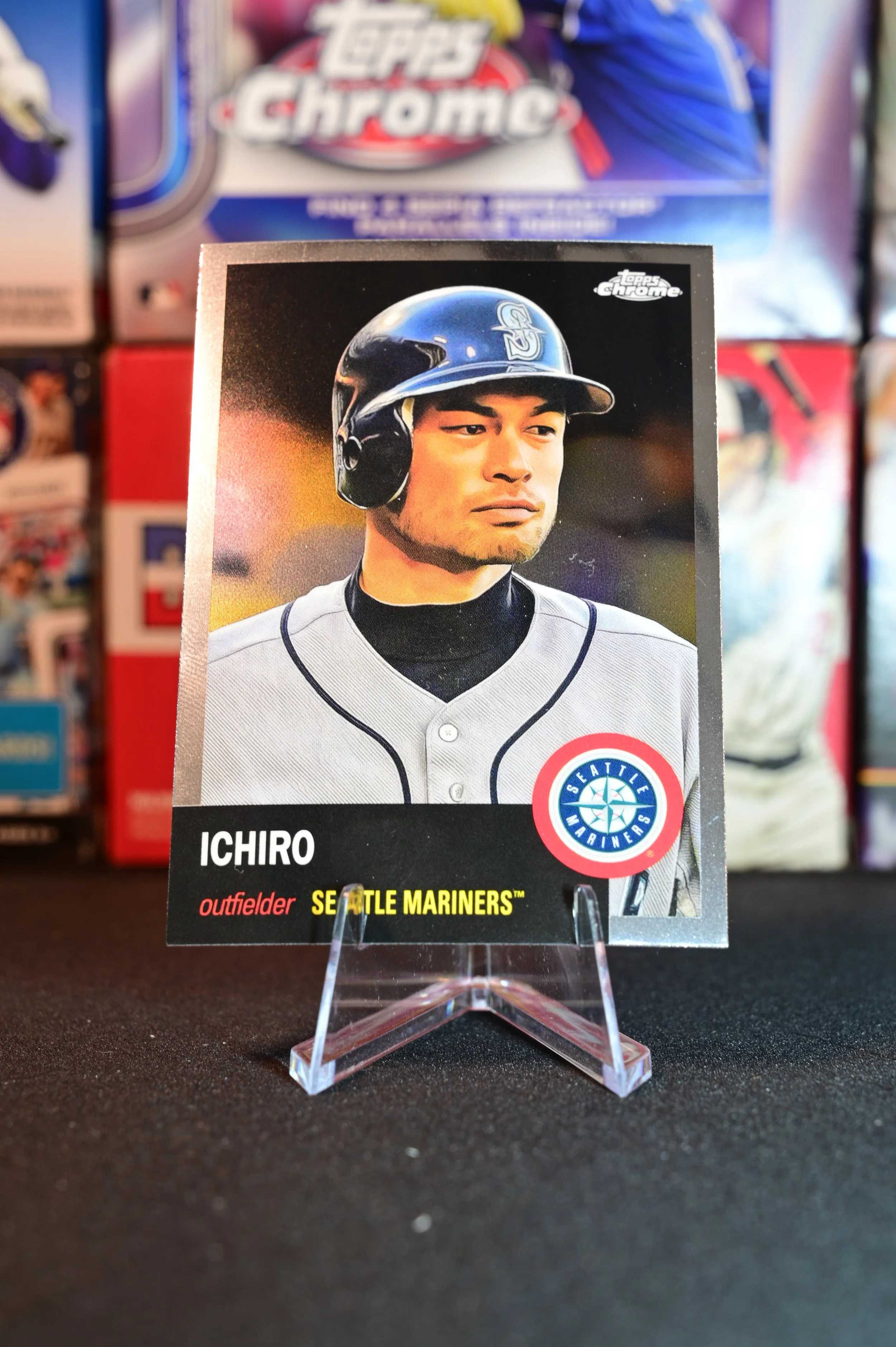 2022 Topps Chrome Platinum Anniversary - Ichiro - base - Seattle Mariners